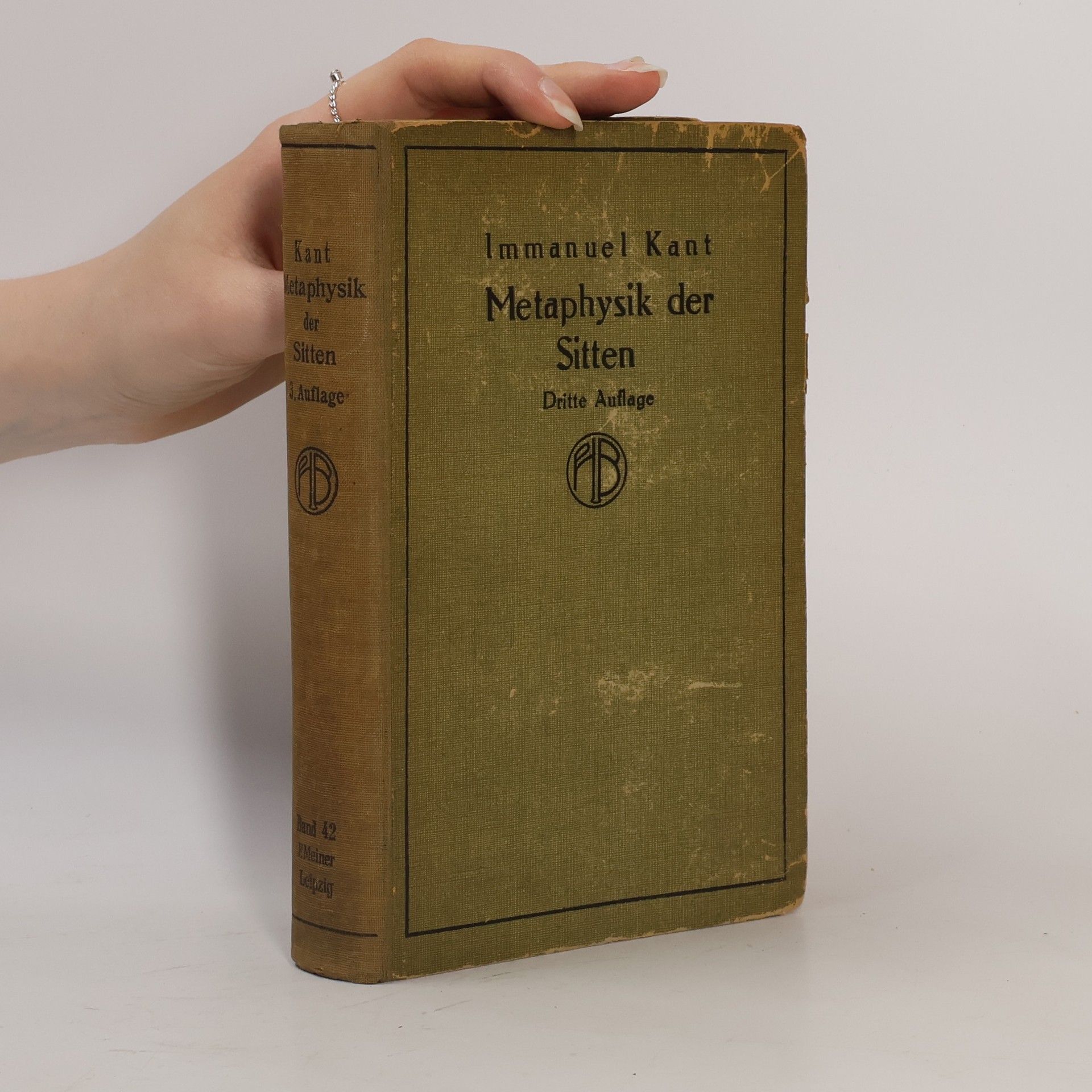 Immanuel Kant Metaphysik der Sitten
