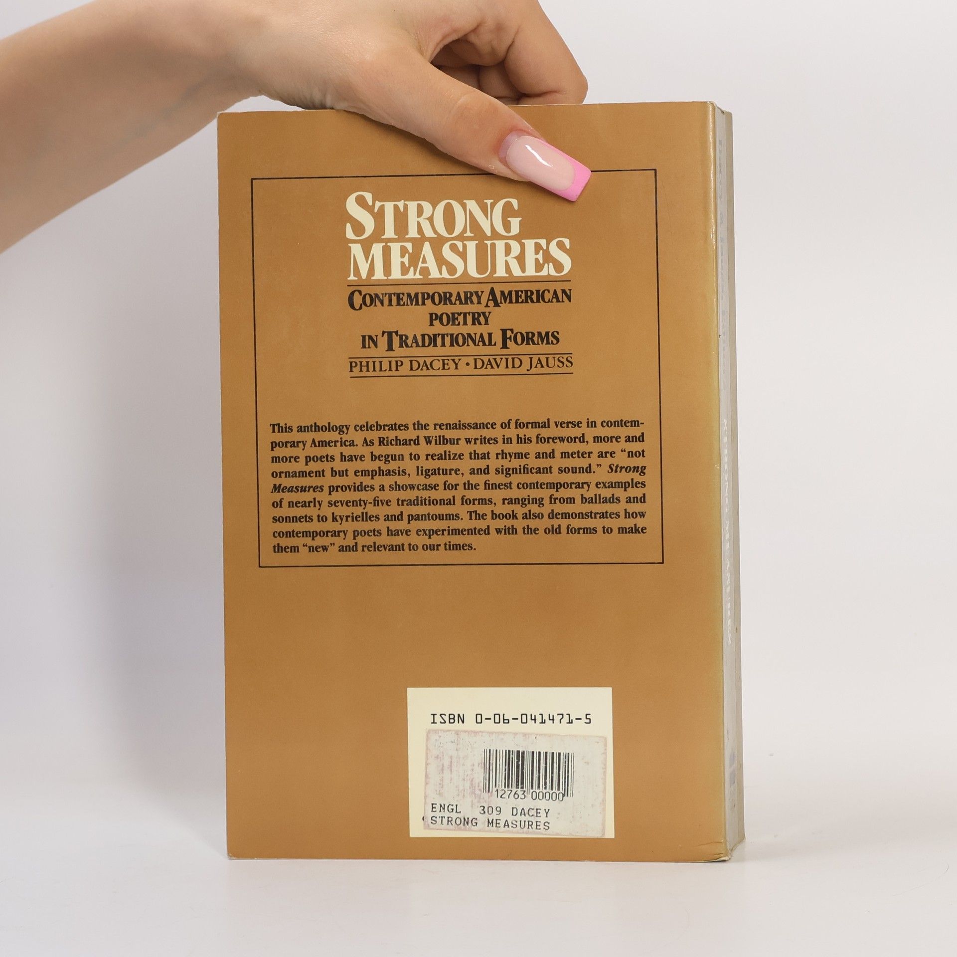 Philip Dacey Strong Measures