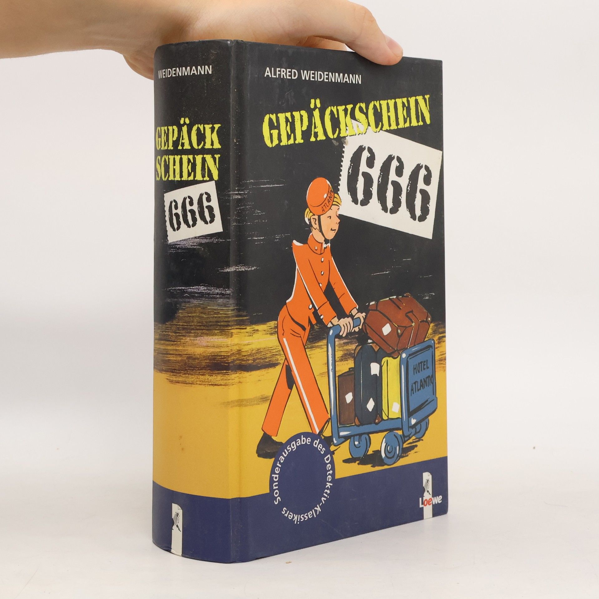 Alfred Weidenmann Gepäckschein 666