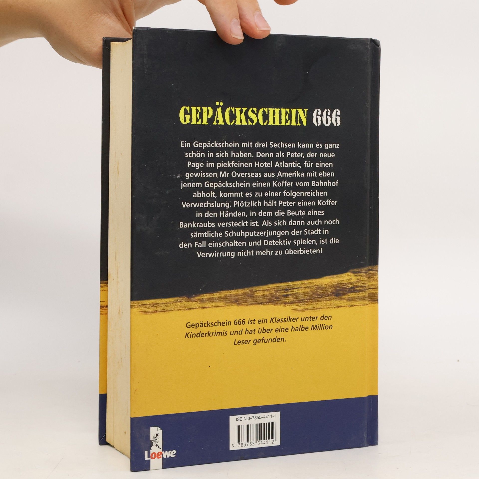 Alfred Weidenmann Gepäckschein 666