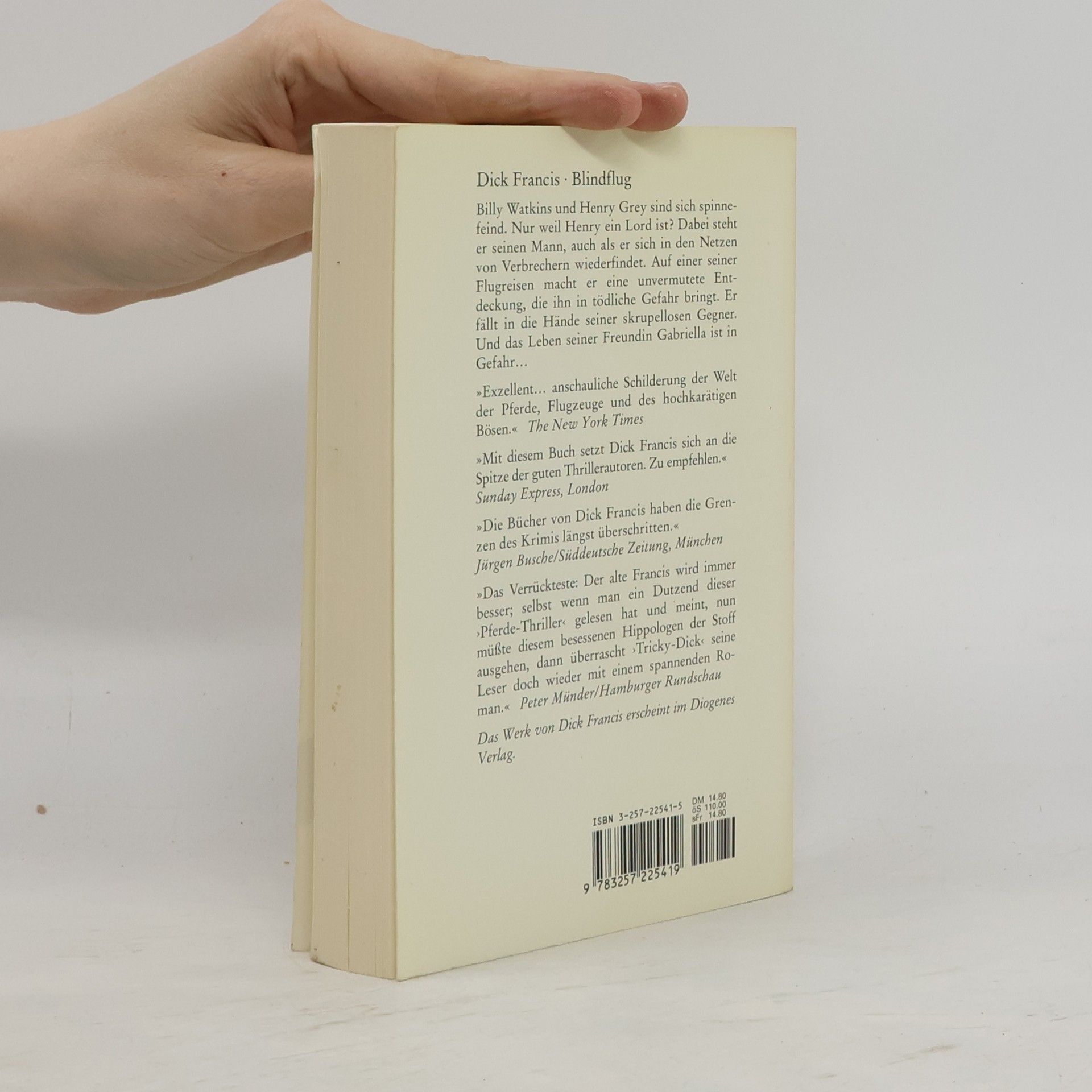 Dick Francis Blindflug