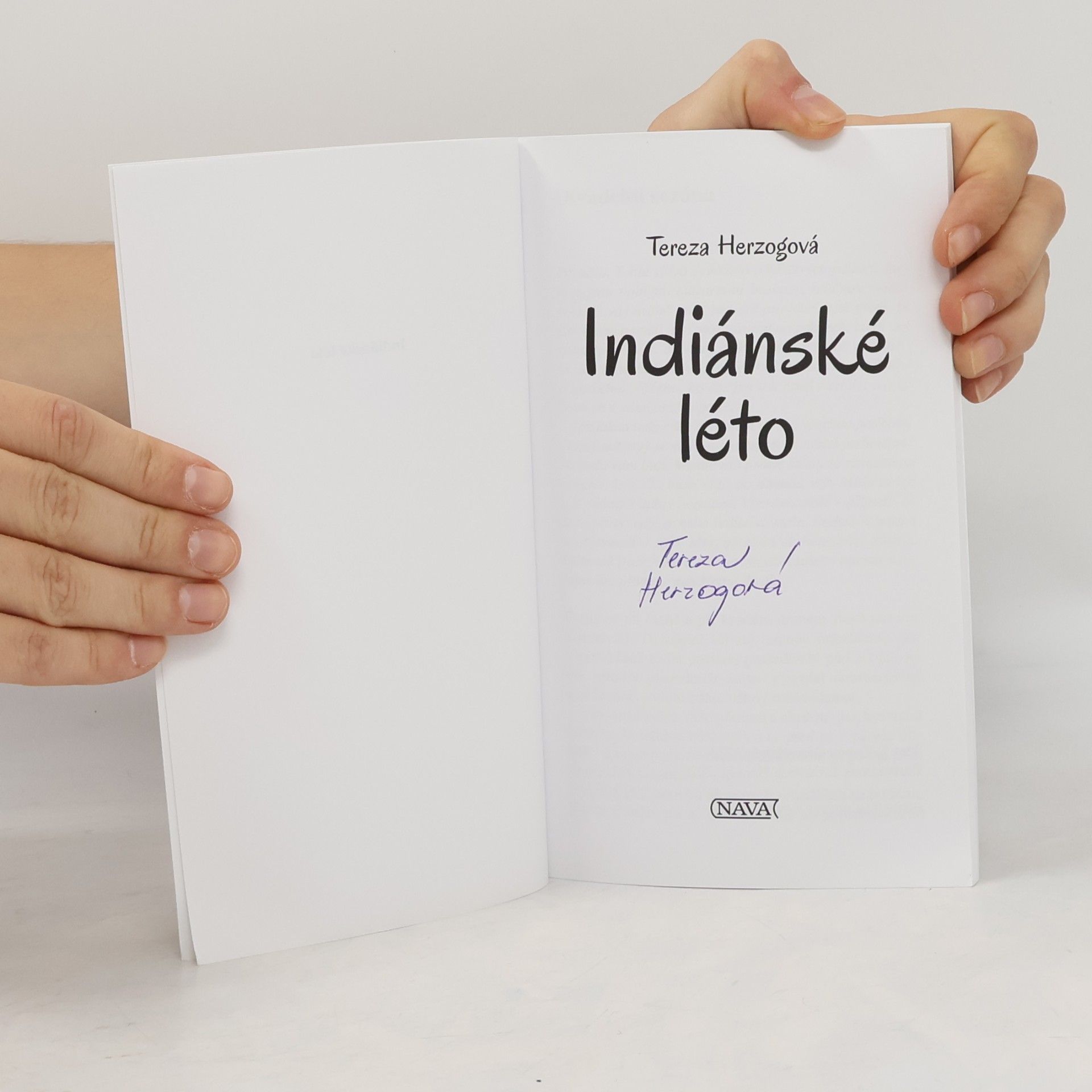 Tereza Herzogová Indiánské léto