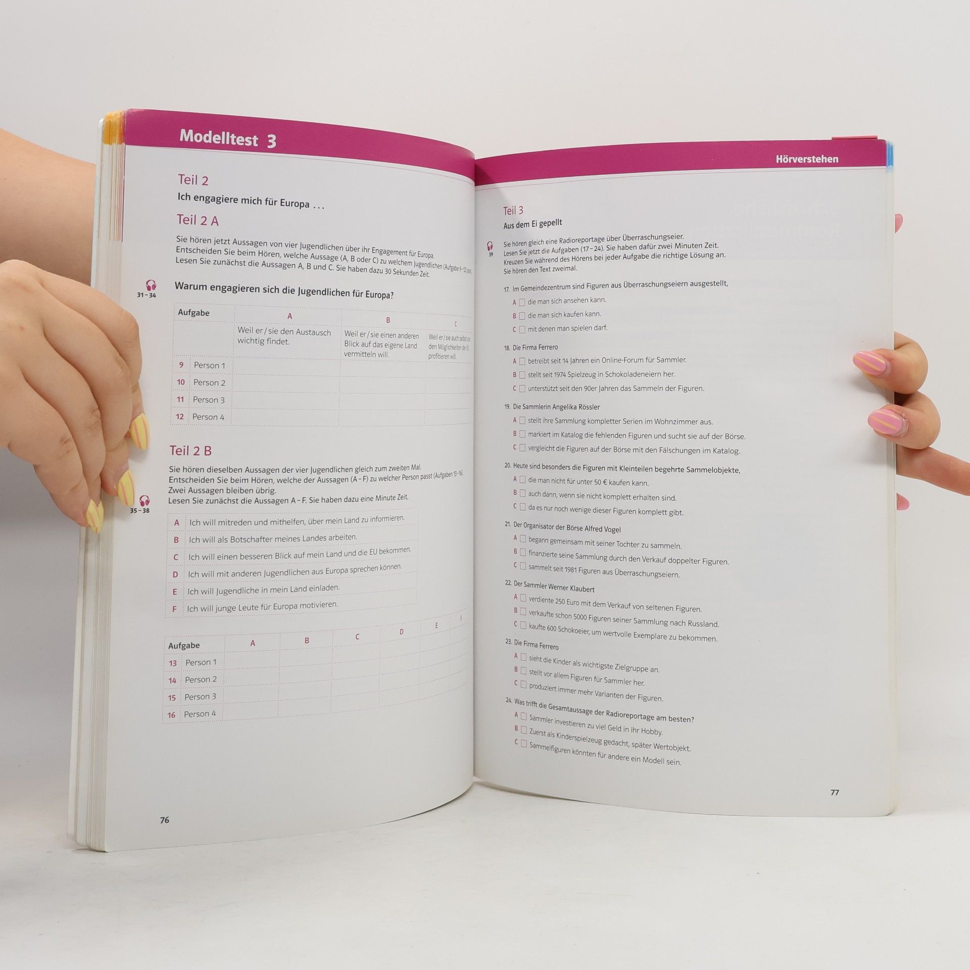 So geht's zum DSD II (B2/C1)
