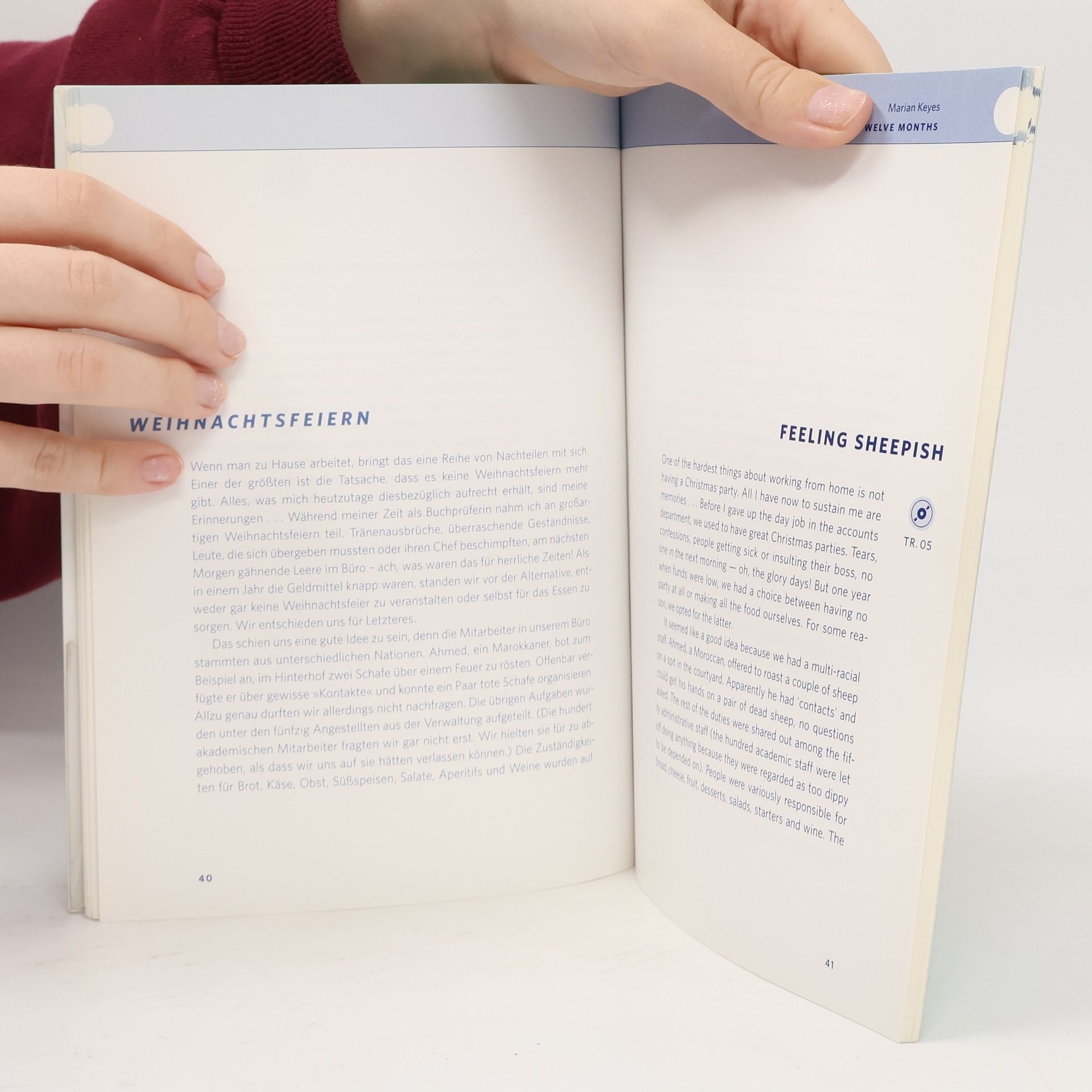 Marian Keyes Twelve Months: Bestseller-Autoren in der zweisprachigen Ausgabe von PONS. Plus Audio-CD mit dem Text in Originalsprache.