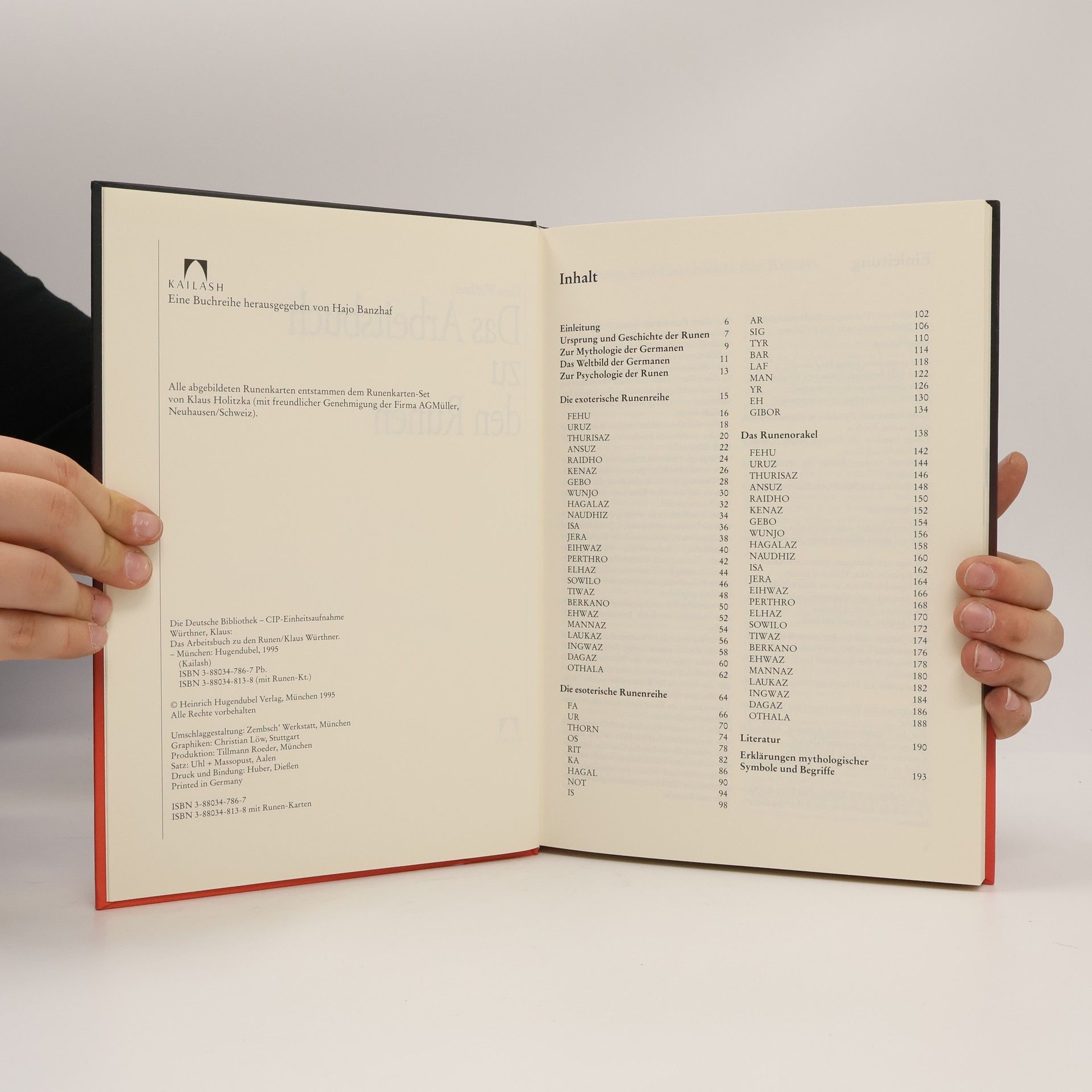 Klaus Würthner Das Arbeitsbuch zu den Runen