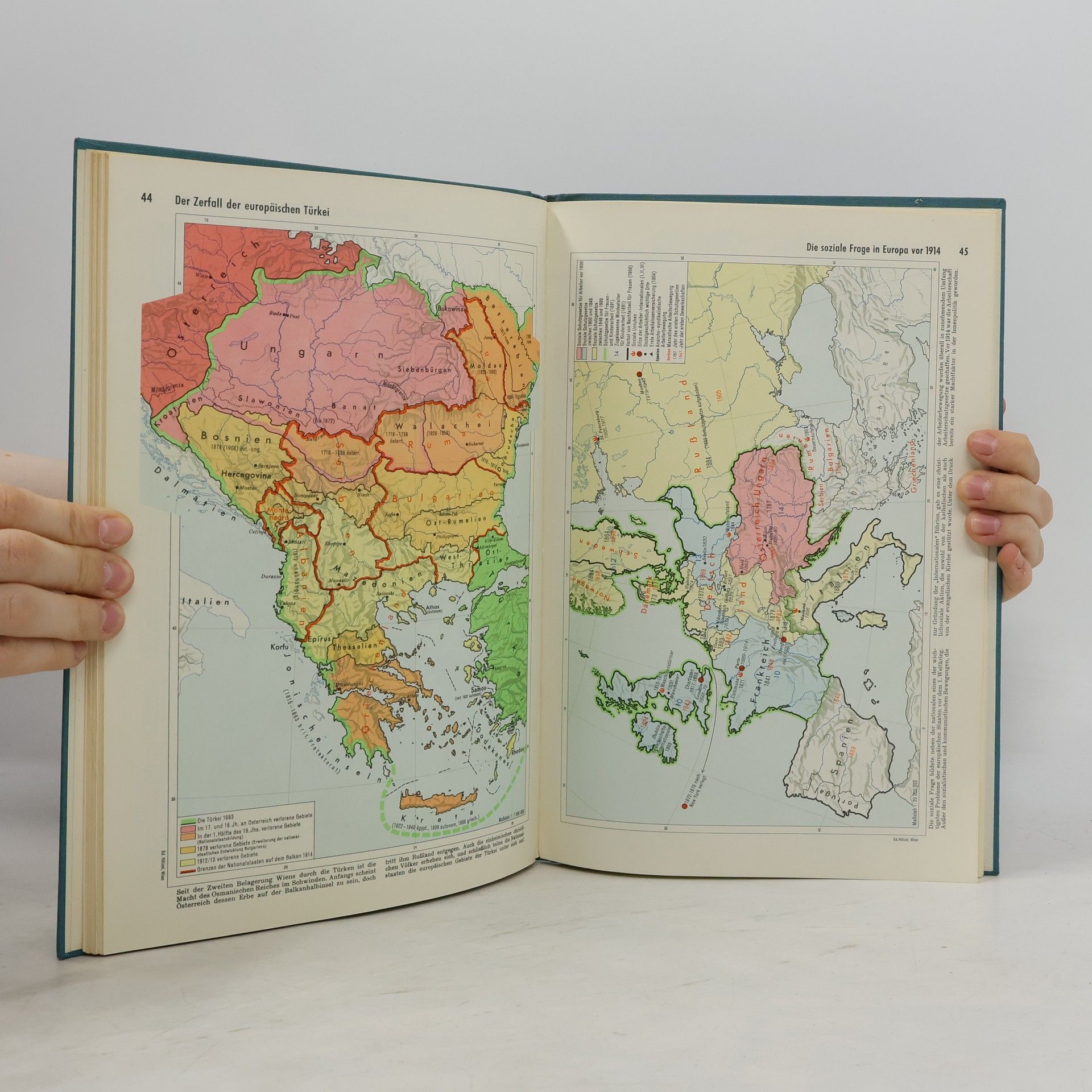 Wilhelm Schier Atlas zur allgemeinen und österreichischen Geschichte