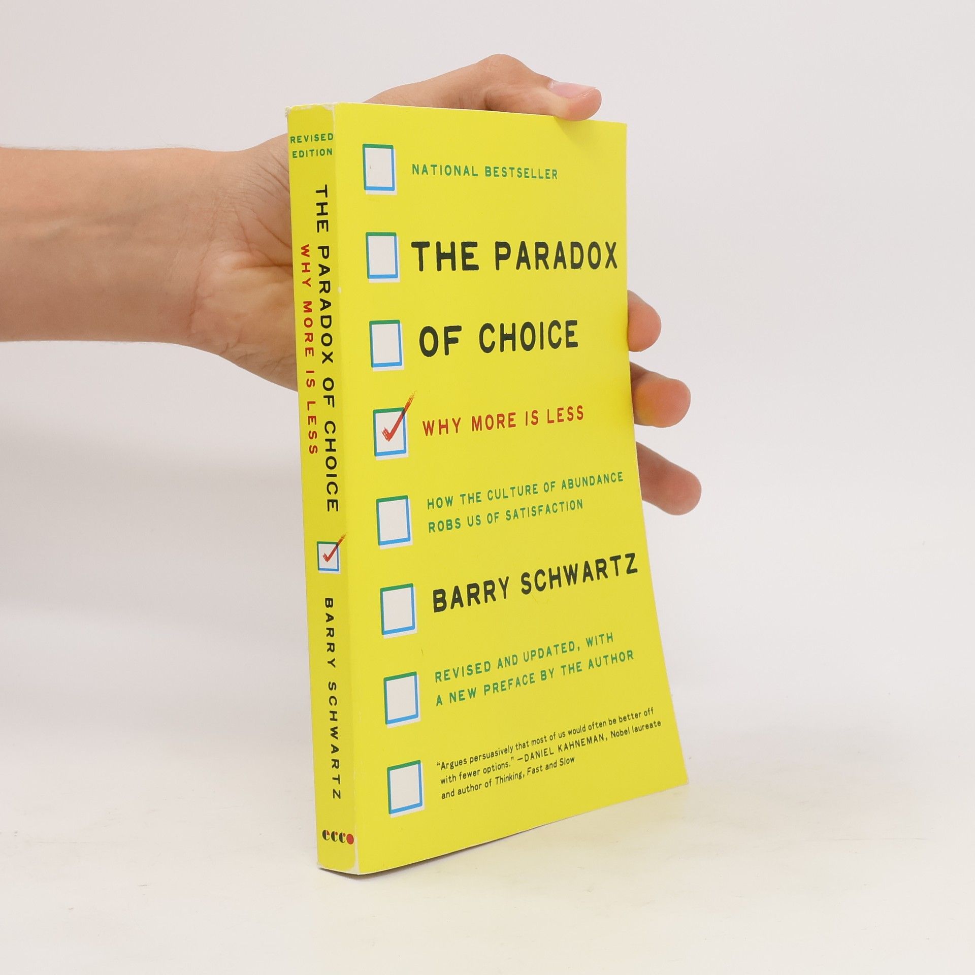 Barry Schwartz The Paradox of Choice