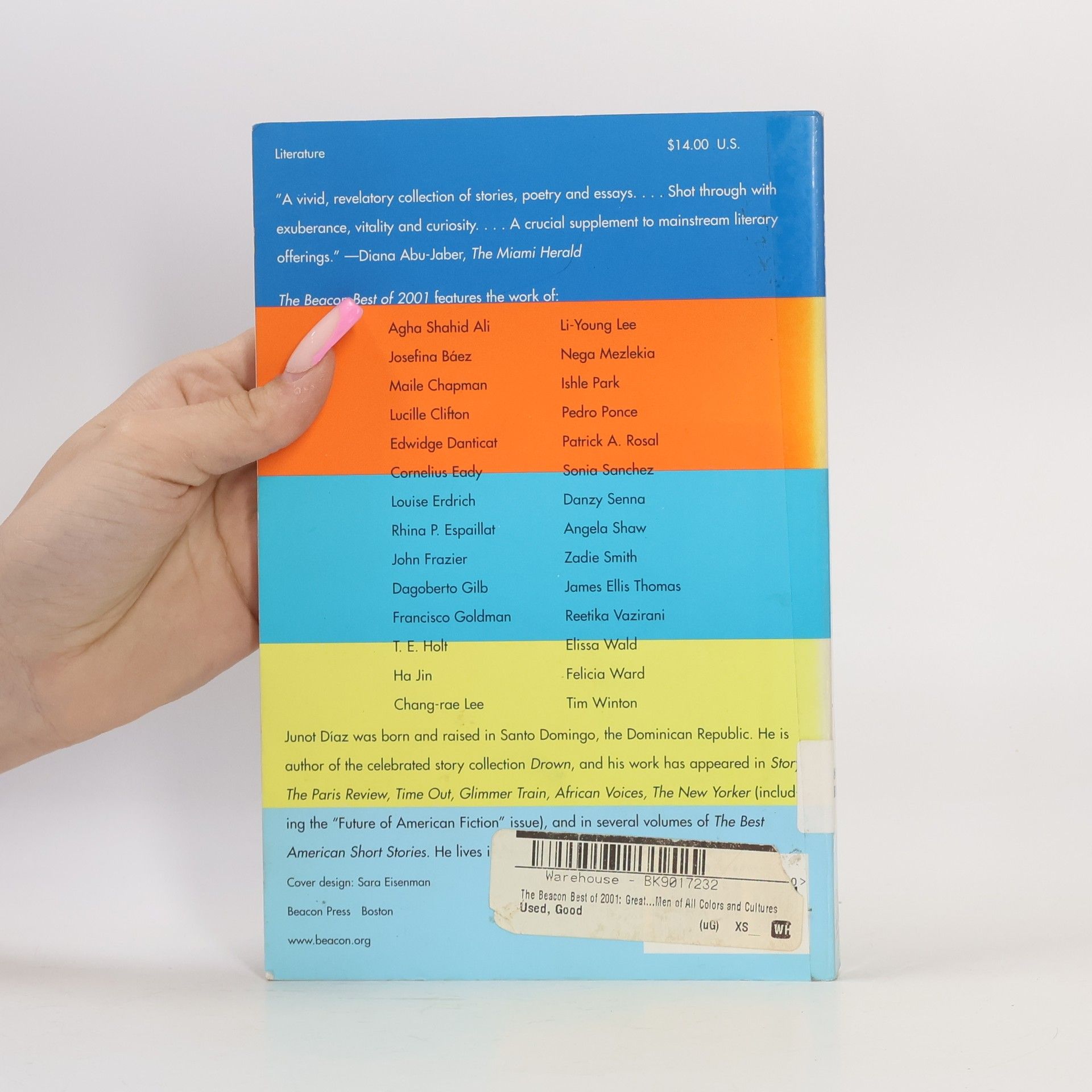 Junot Díaz Beacon Anthology: The Beacon Best of 2001