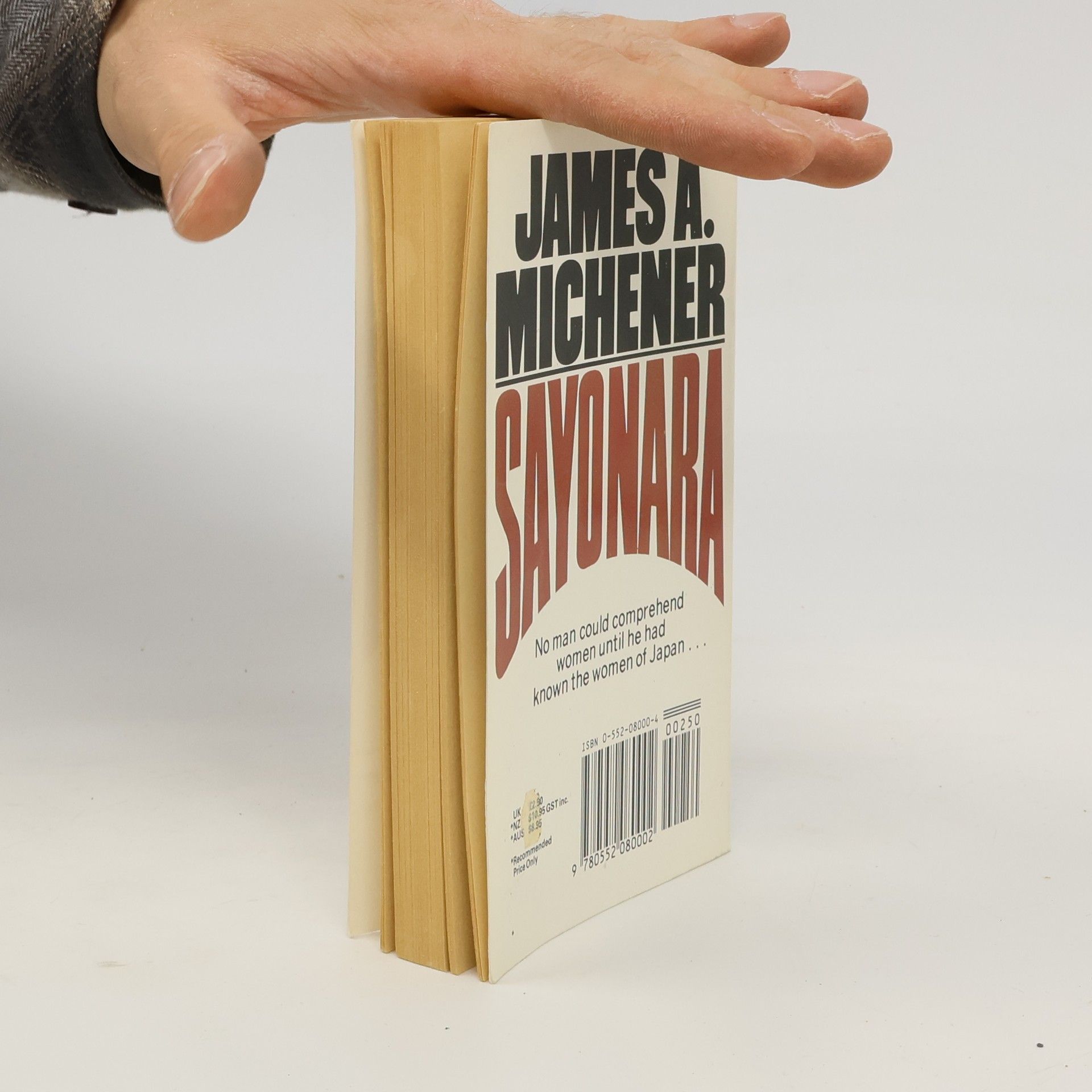 James Albert Michener Sayonara