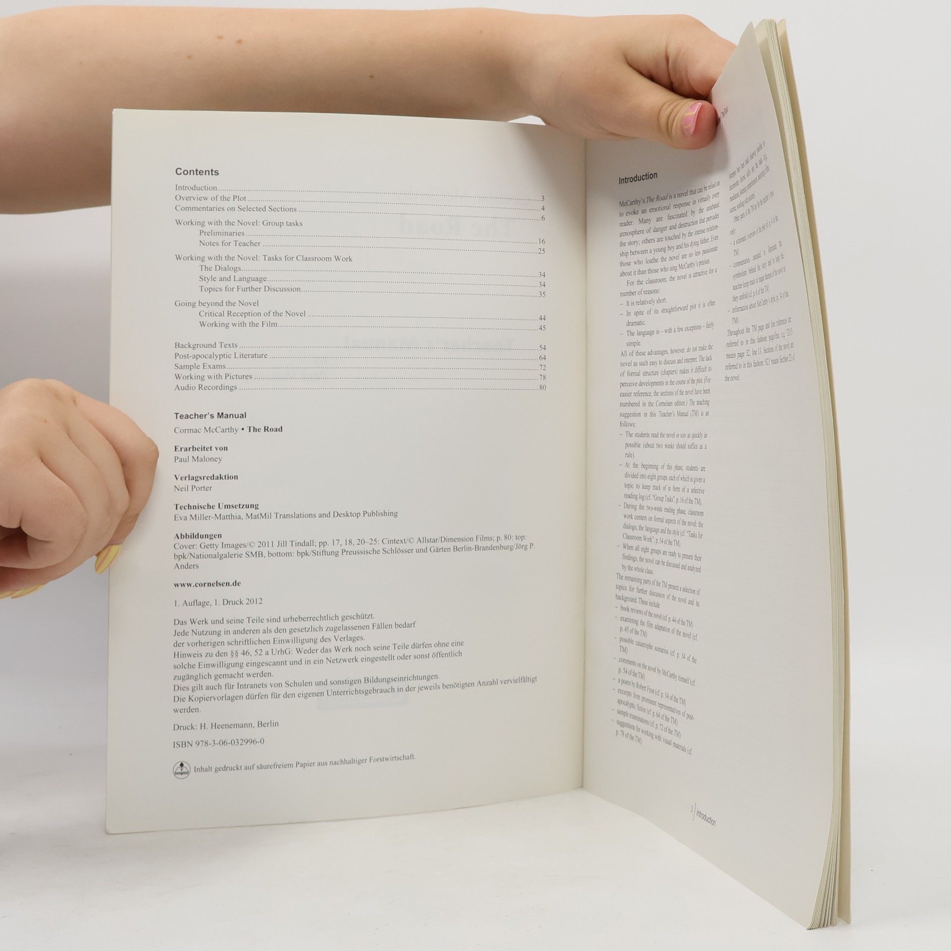 Cormac McCarthy Teacher's Manual