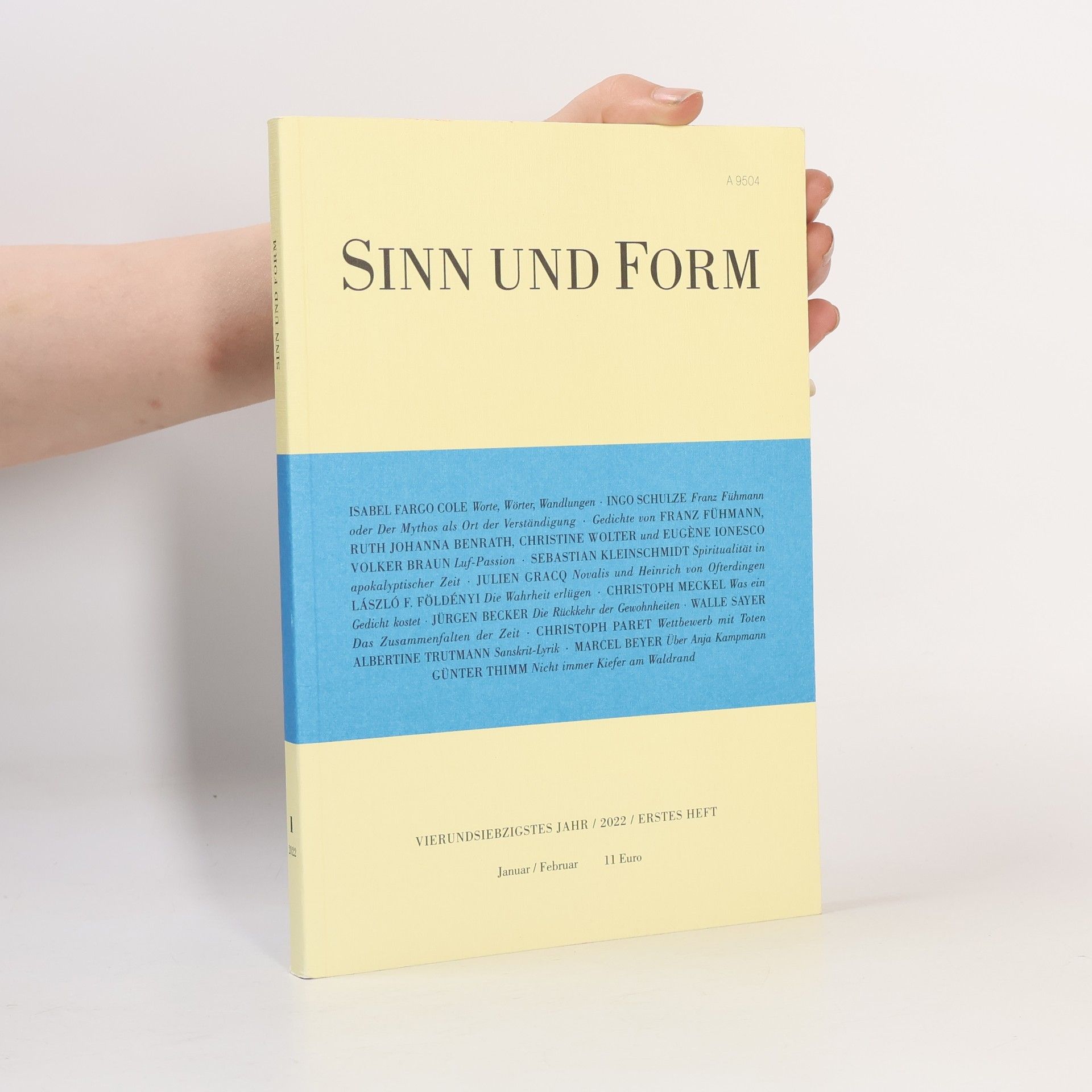 Sinn und Form