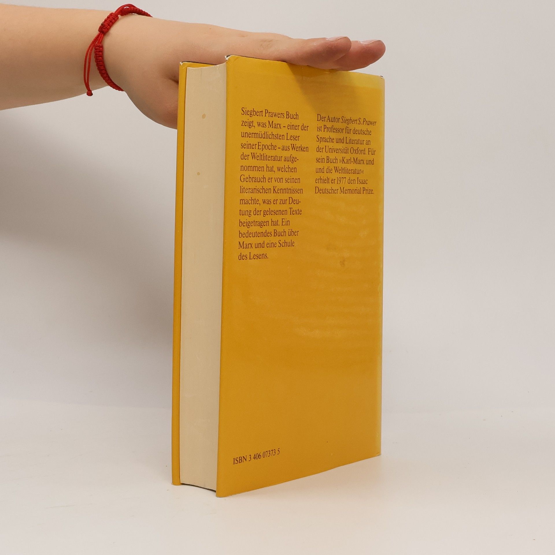 Siegbert Salomon Prawer Karl Marx und die Weltliteratur
