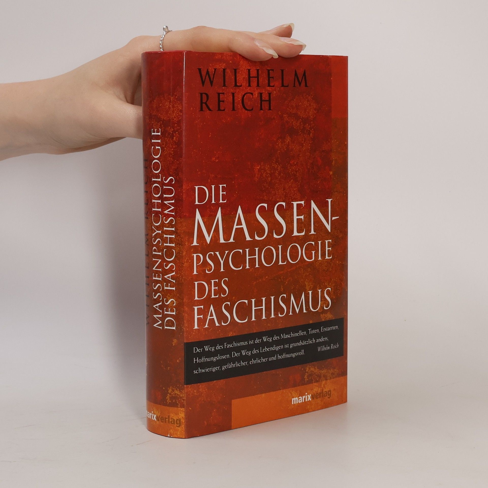 Wilhelm Reich Die Massenpsychologie des Faschismus