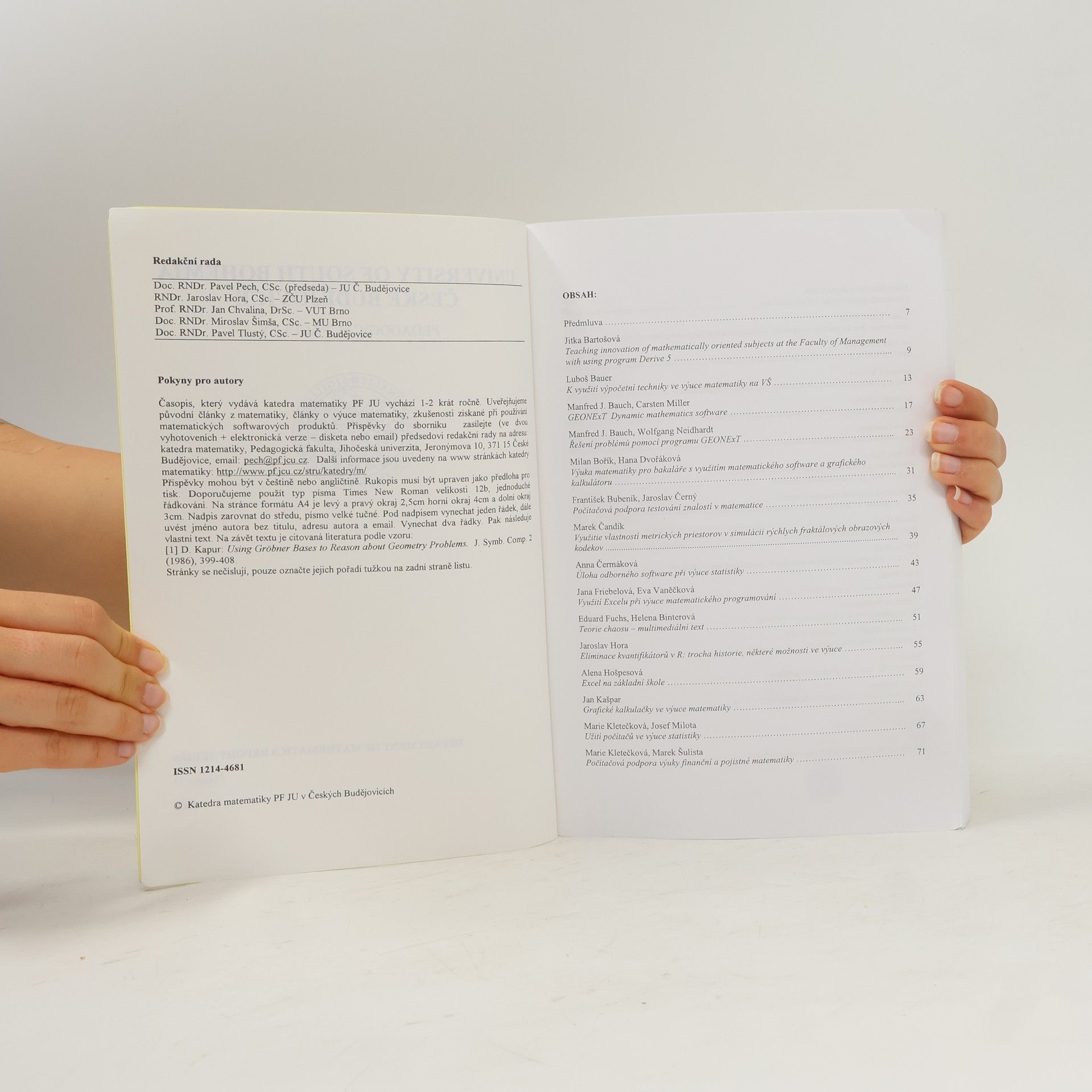 Autorenkollektiv Department of Mathametics Report Series 11
