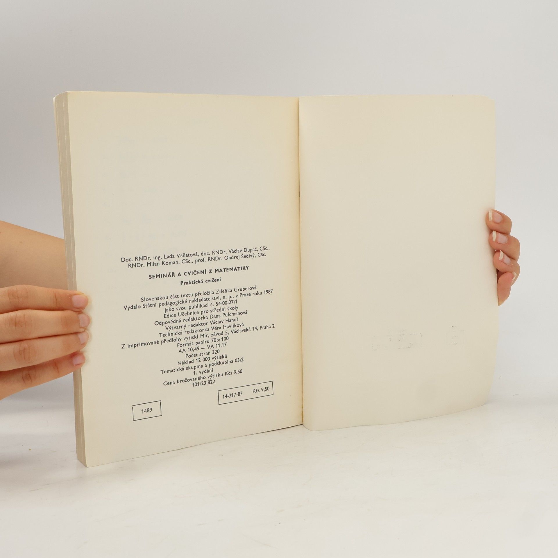 Autorenkollektiv Seminář a cvičení z matematiky. Praktická cvičení
