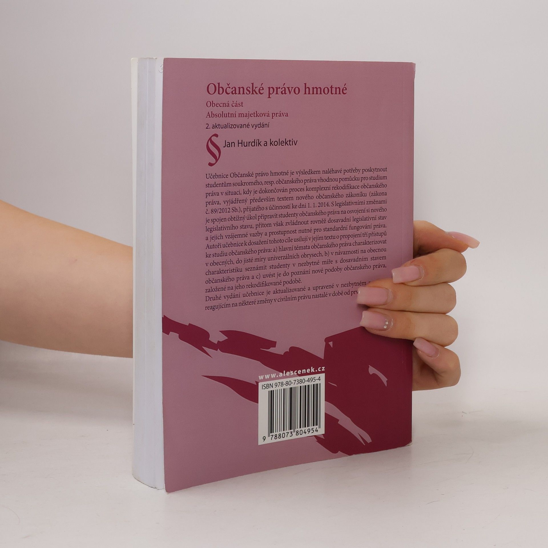 Lenka Dobešová Občanské právo hmotné - Obecná část