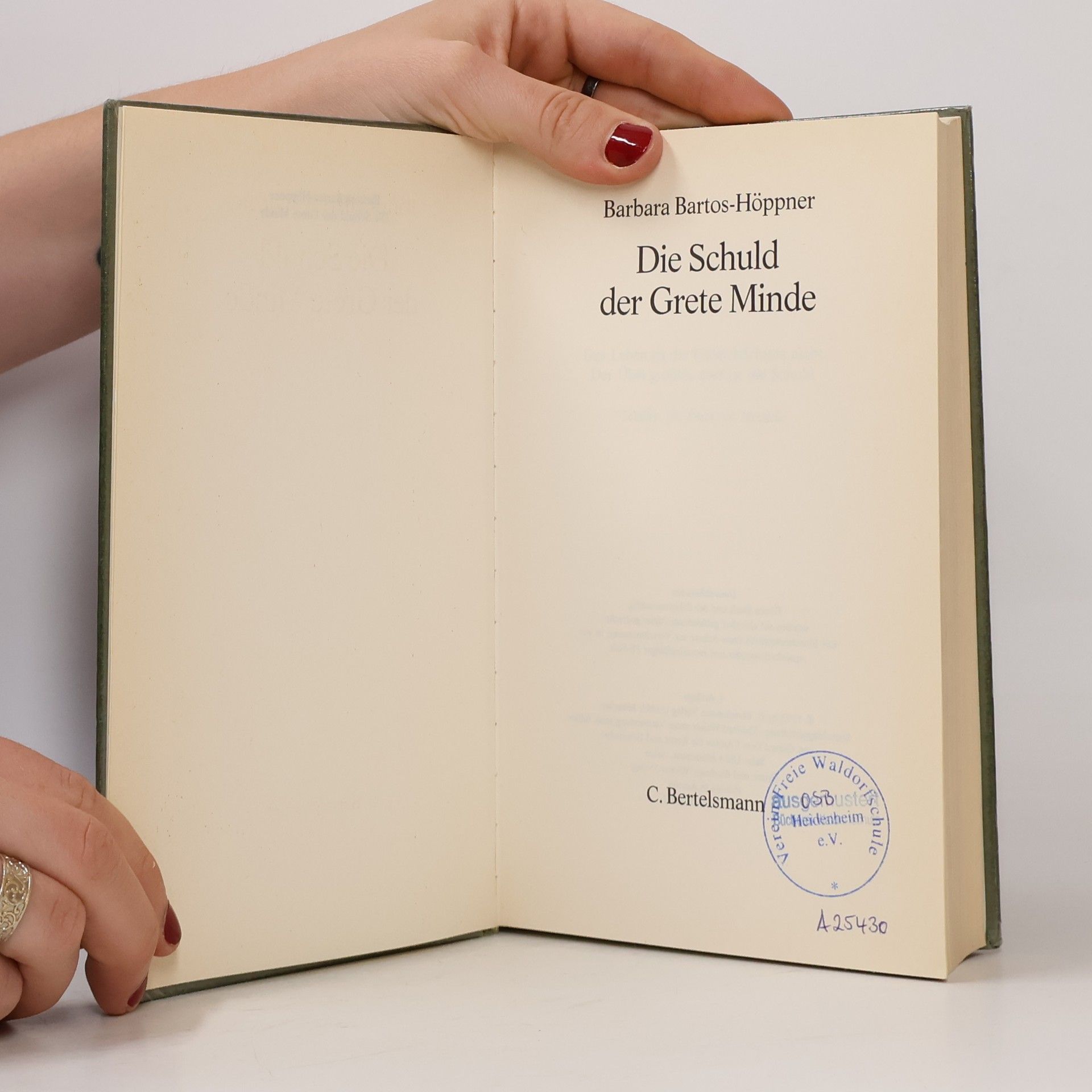 Barbara BartosHöppner Die Schuld der Grete Minde