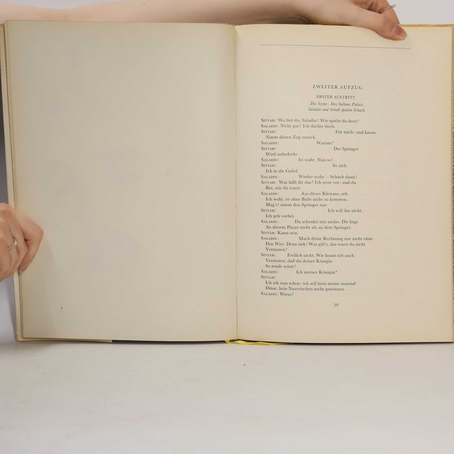 Gotthold Ephraim Lessing Nathan der Weise