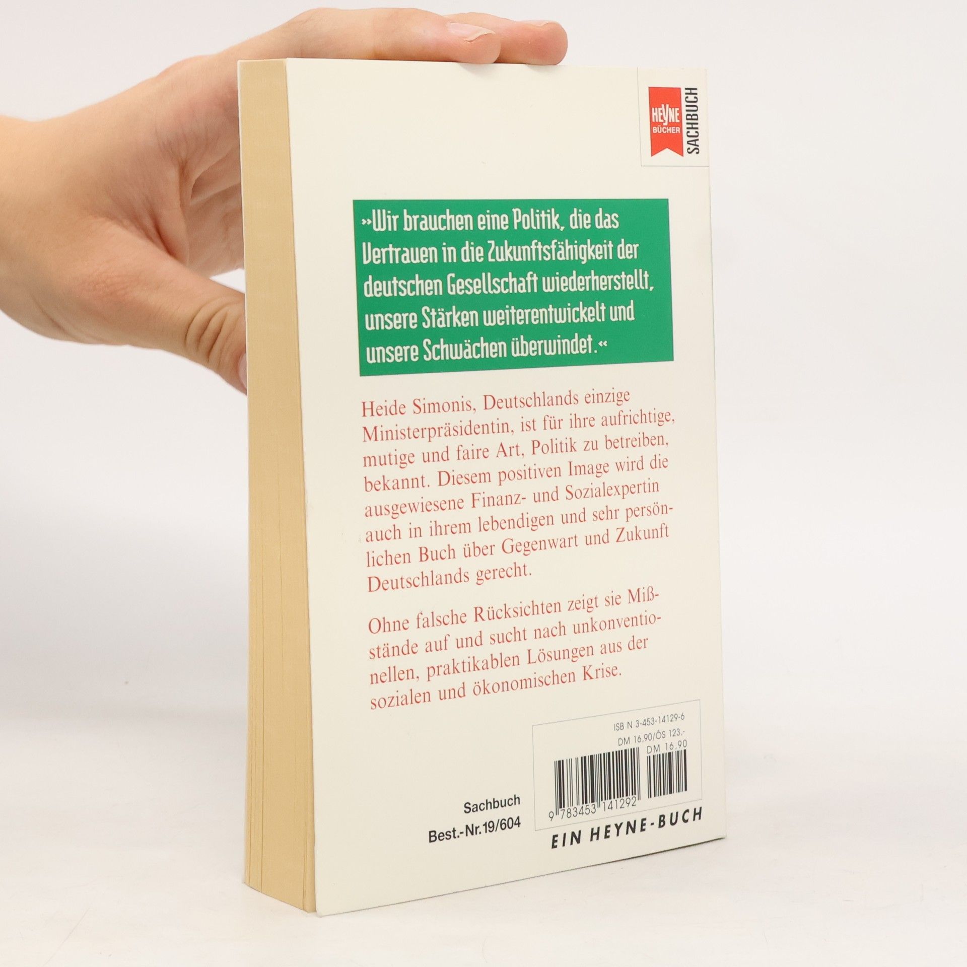 Heide Simonis Kein Blatt vorm Mund