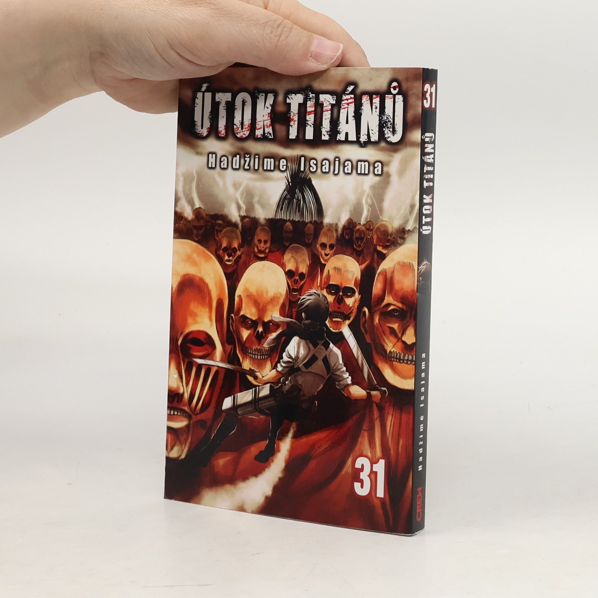 Hadžime Isajama Útok titánů Volume 31