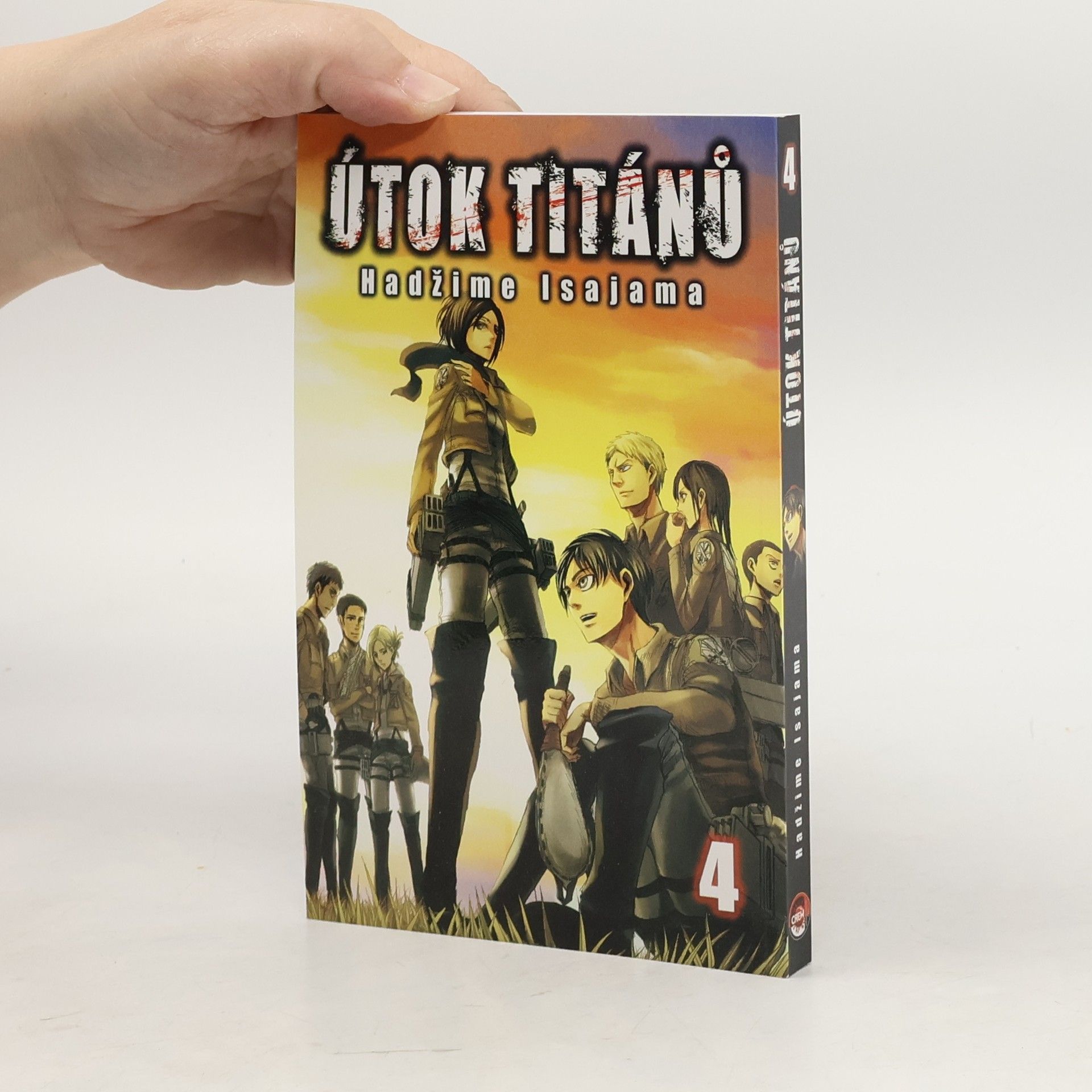 Hajime Isayama Útok titánů. 4