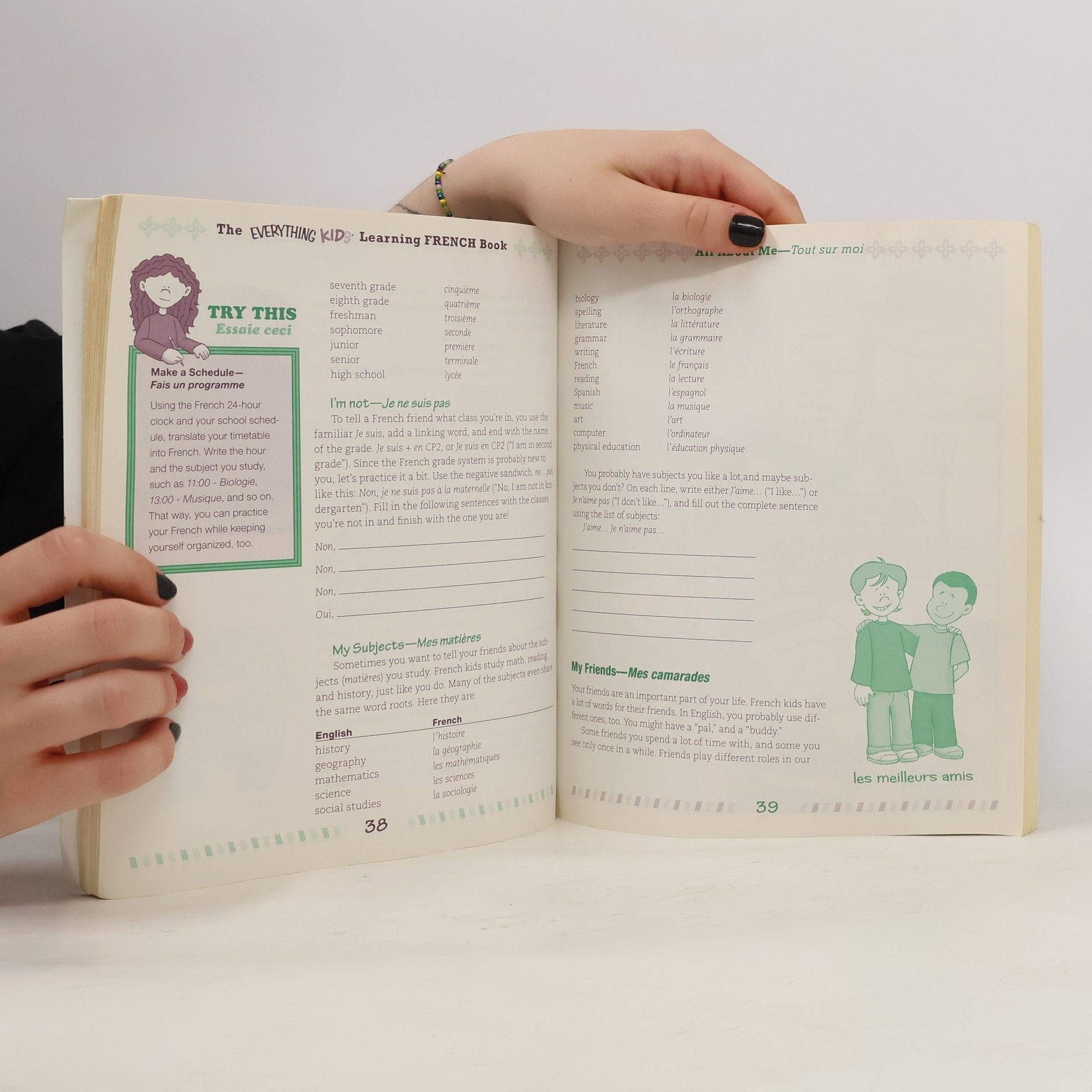 Michelle Dawn Baude Everything Kids Series: The Everything Kids' Learning French Book
