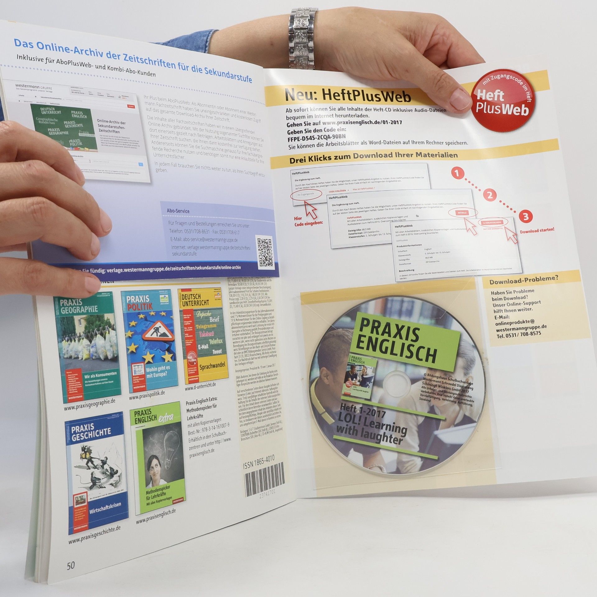 Various authors Praxis Englisch. Heft plus Web