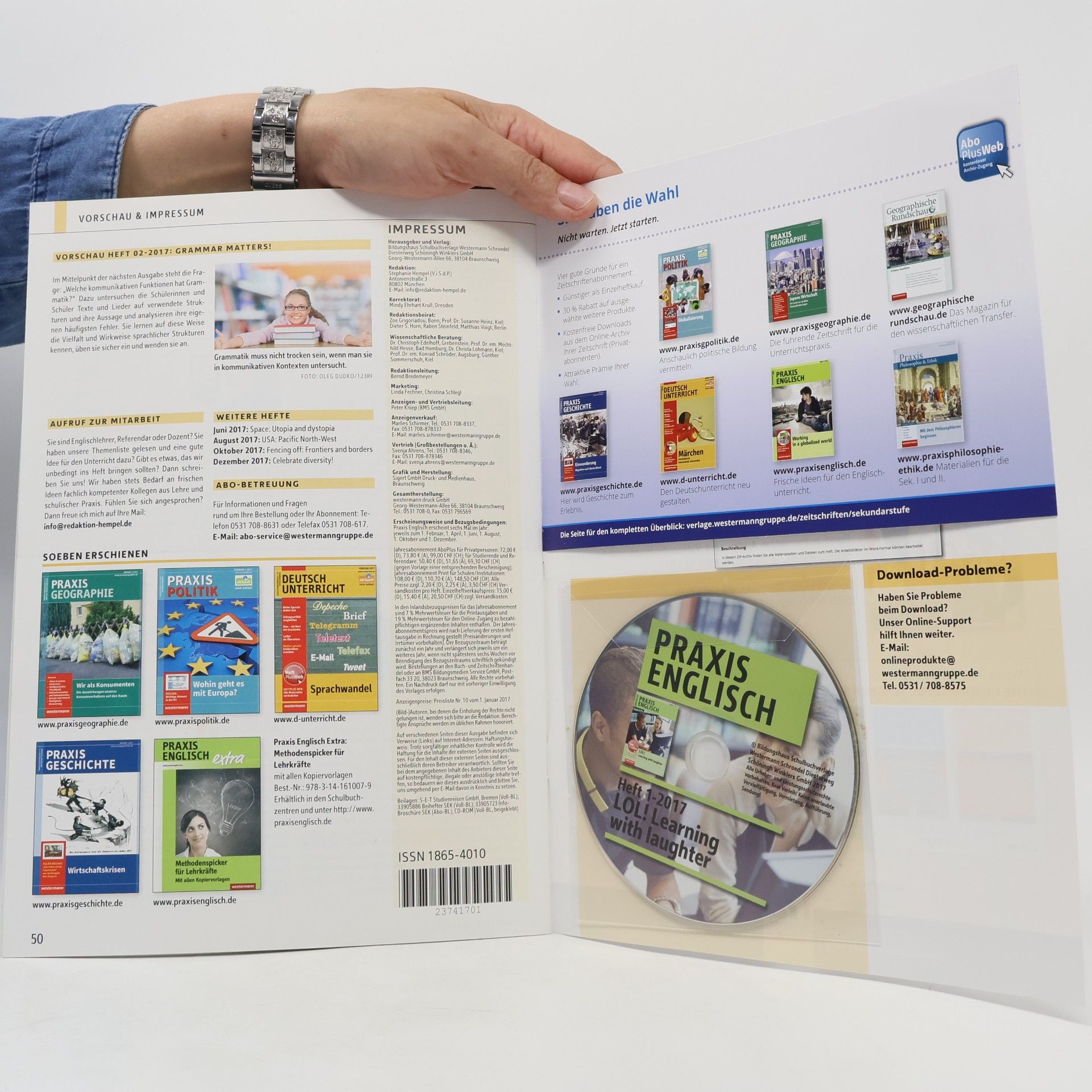 Various authors Praxis Englisch. Heft plus Web