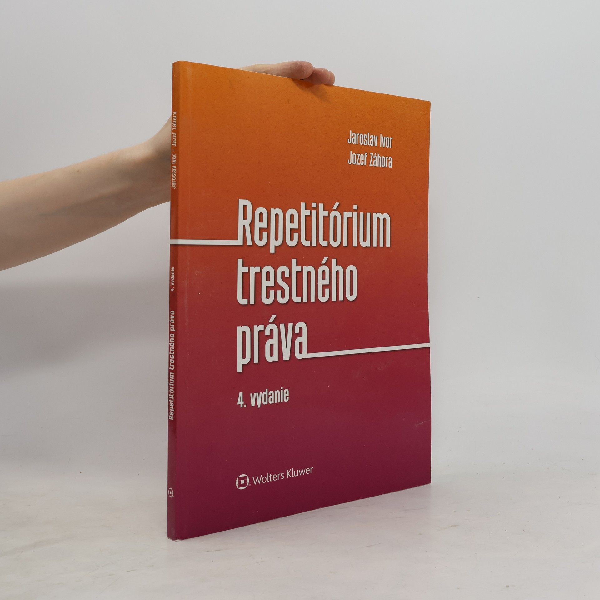 Jozef Záhora Repetitórium trestného práva