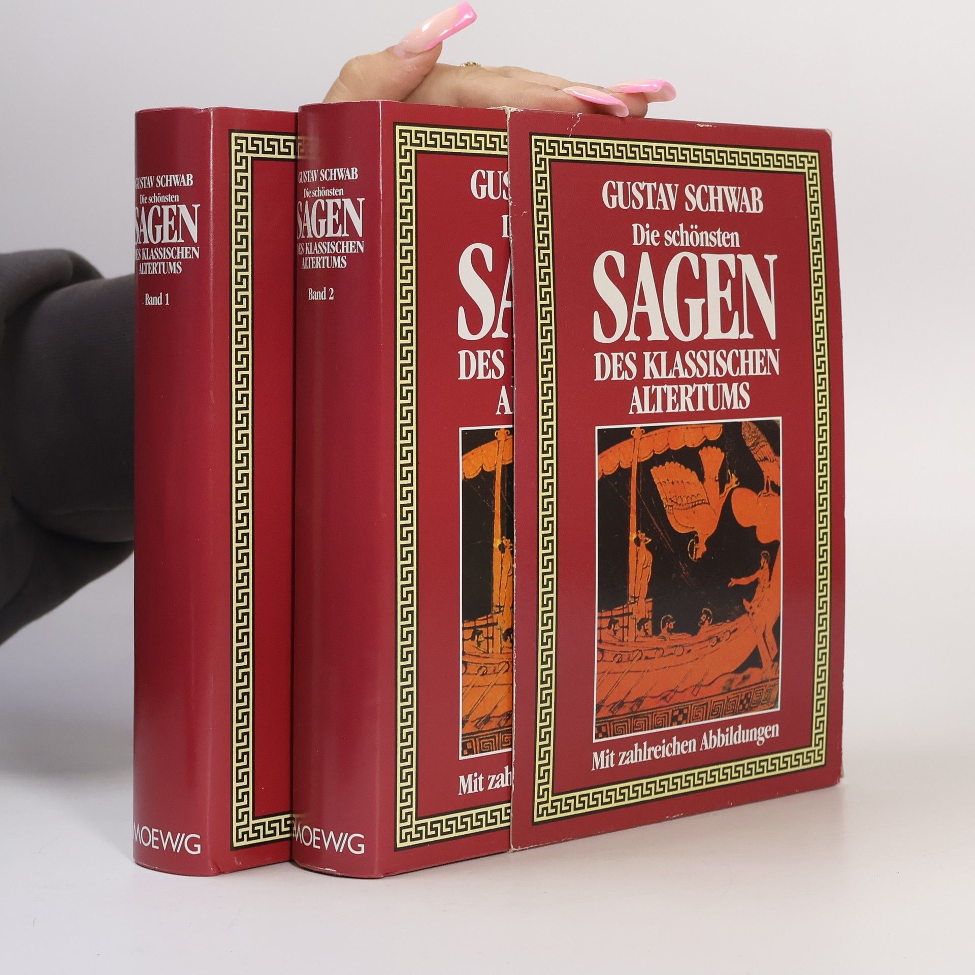 Gustav Schwab Die schönsten Sagen des klassischen Altertums 1-2