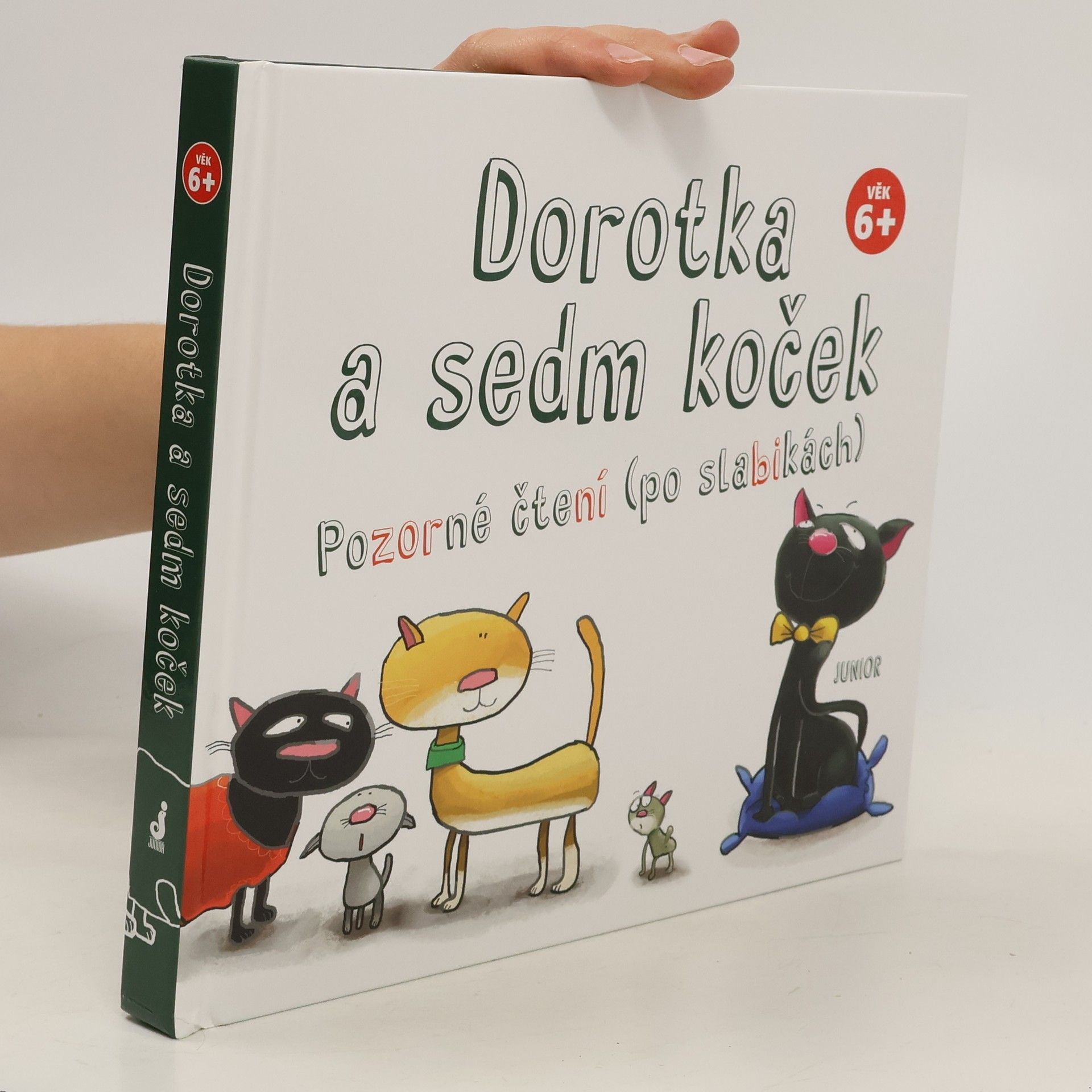 Zenon Wiewiurka Dorotka a sedm koček : pozorné čtení (po slabikách)