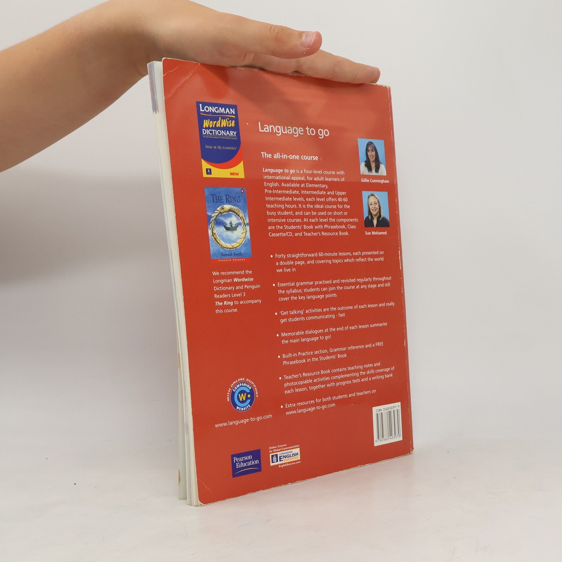 Gillie Cunningham Language to go : Pre-intermediate : Students' book