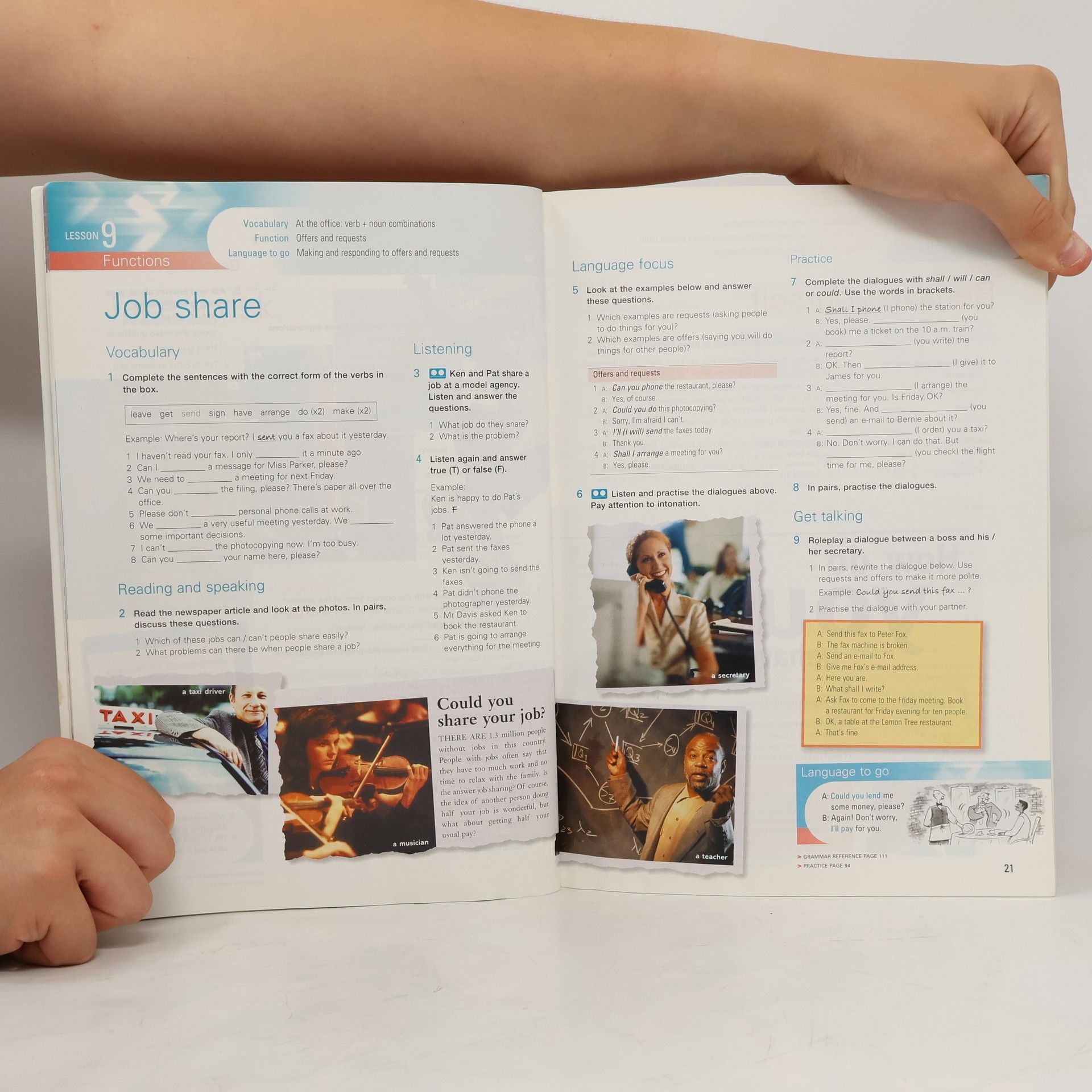 Gillie Cunningham Language to go : Pre-intermediate : Students' book