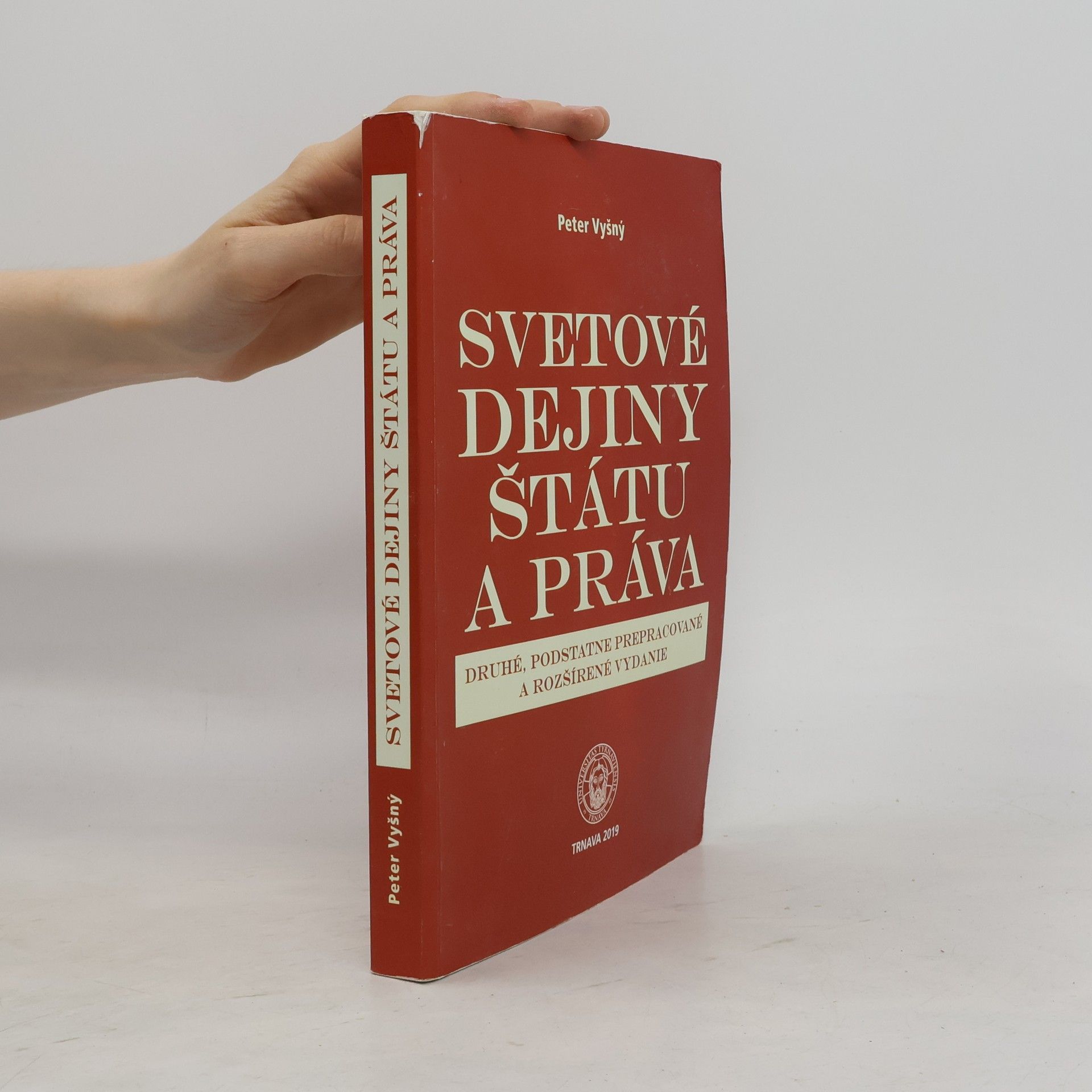 Peter Vyšný Svetové dejiny štátu a práva