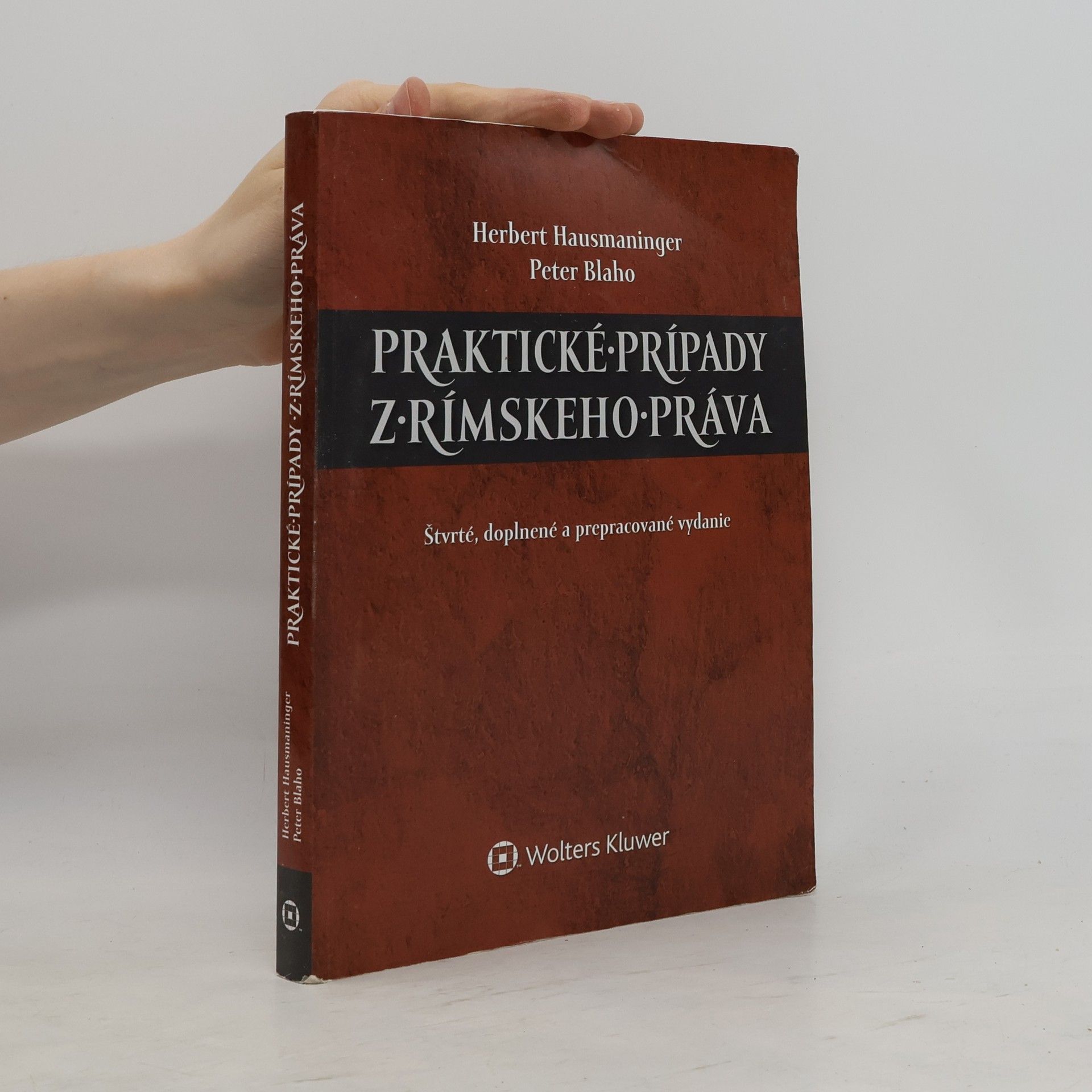 Herbert Hausmaninger Praktické prípady z rímského práva