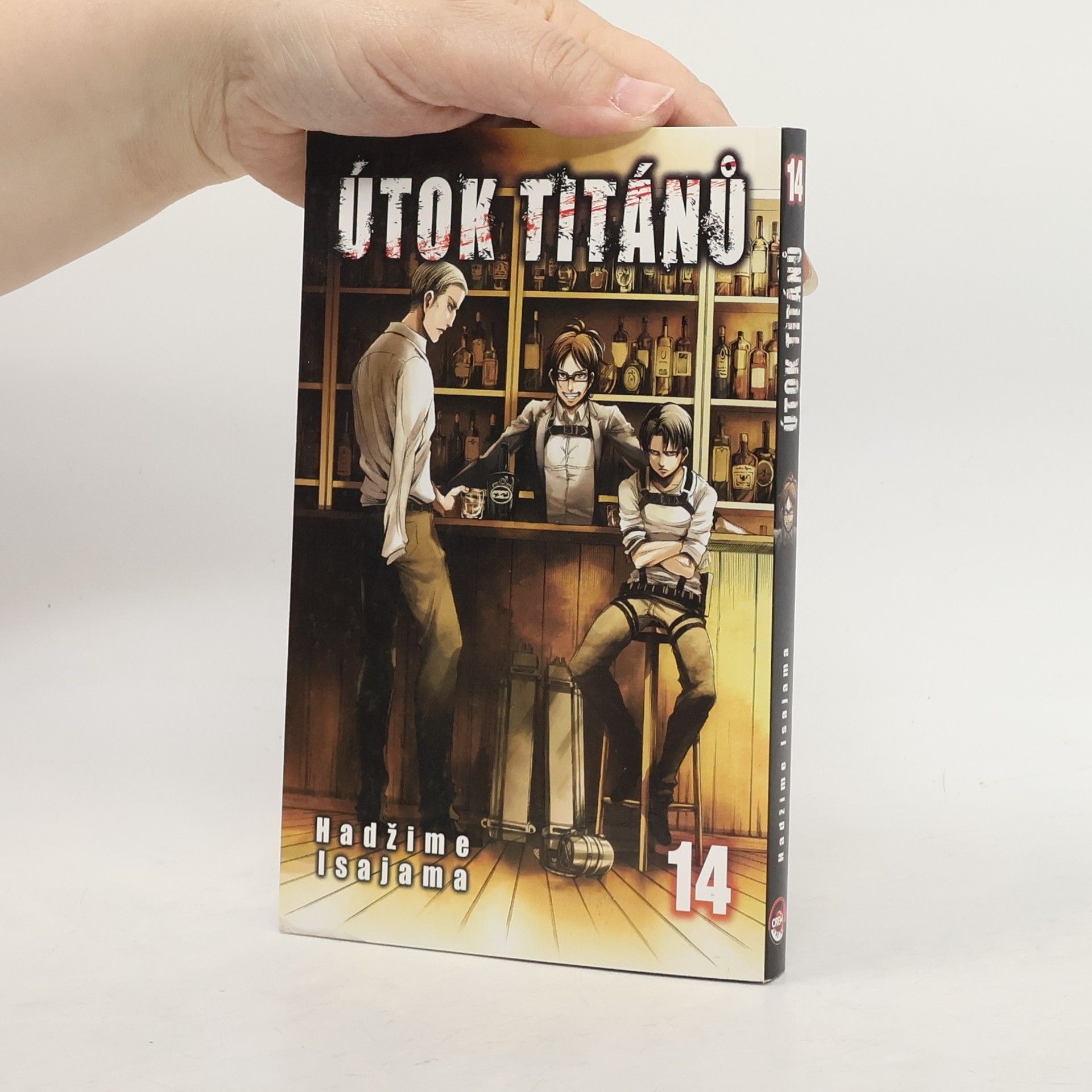 Hajime Isayama Útok titánů 14