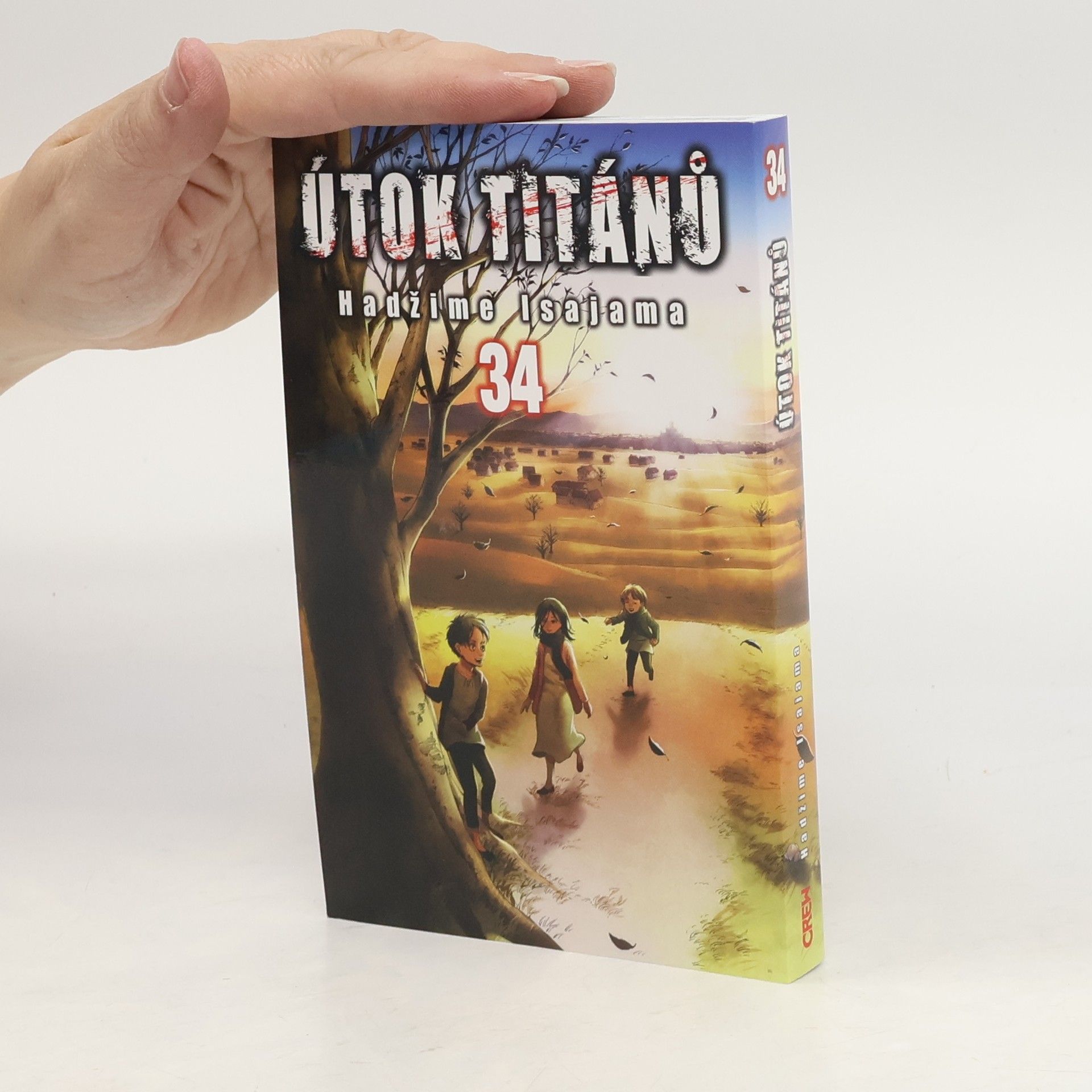 Hajime Isayama Útok titánů. 34