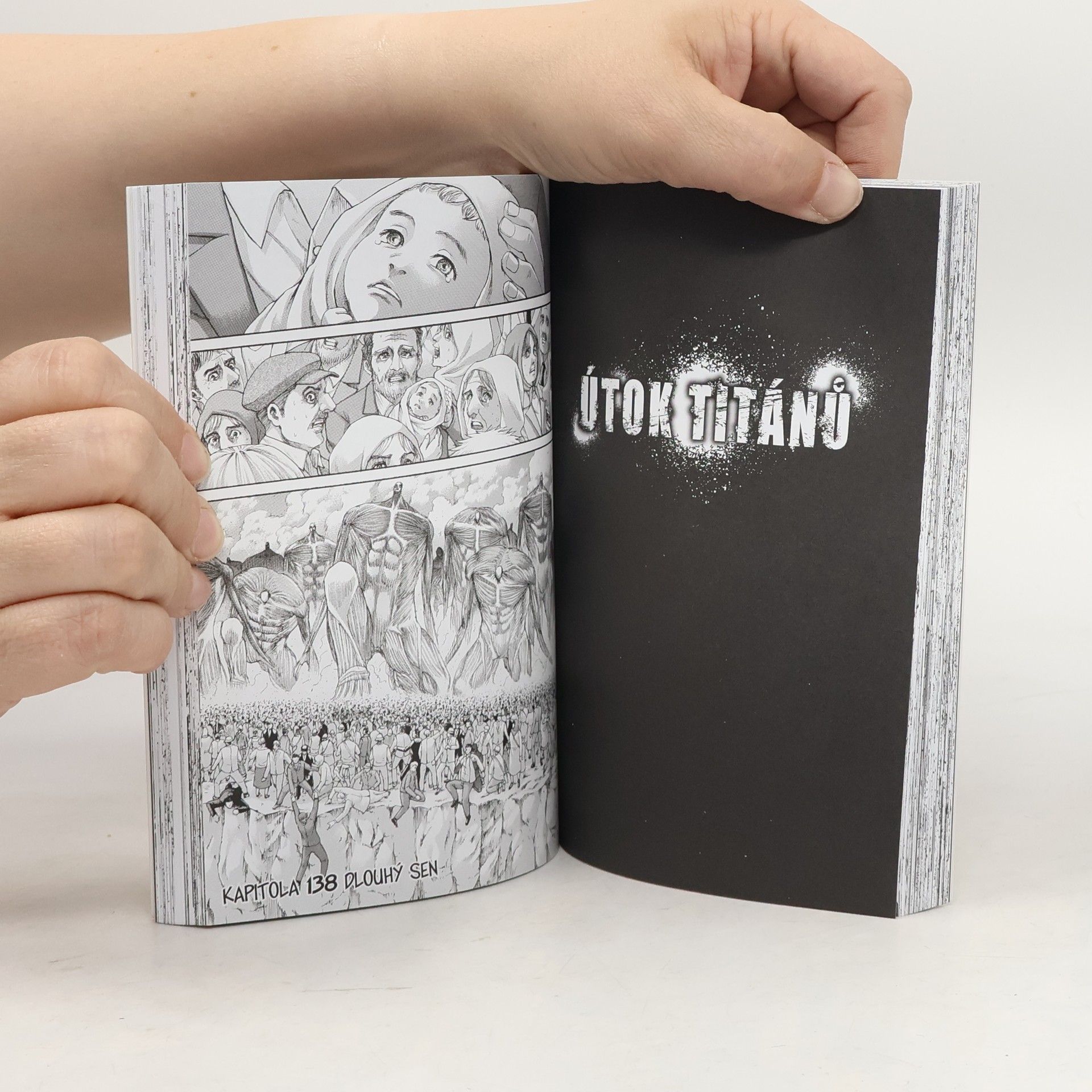 Hajime Isayama Útok titánů. 34