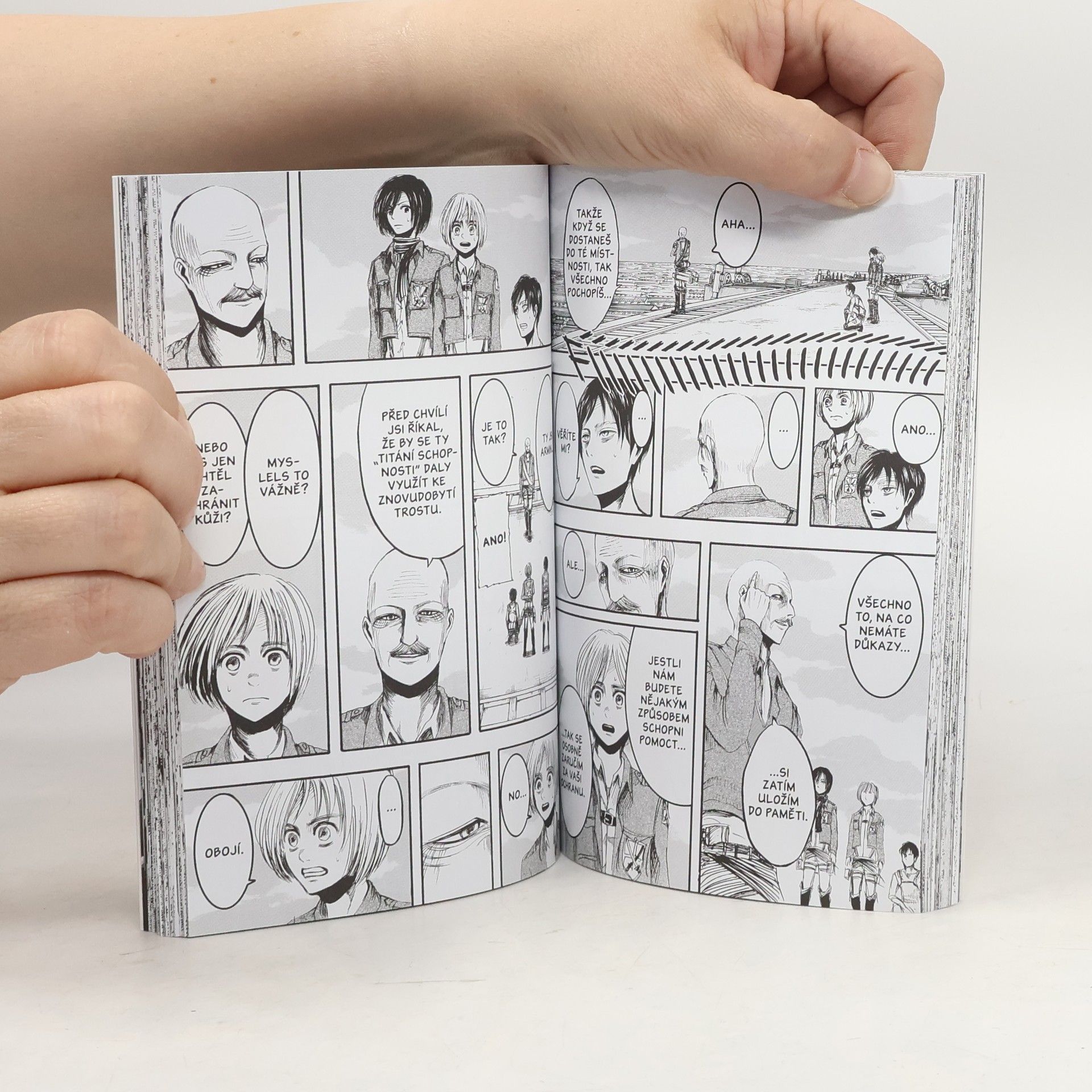 Hajime Isayama Útok titánů. 3