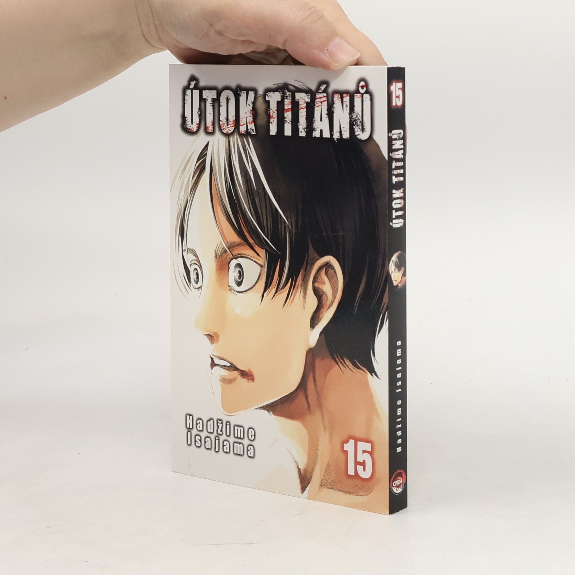 Hajime Isayama Útok titánů 15