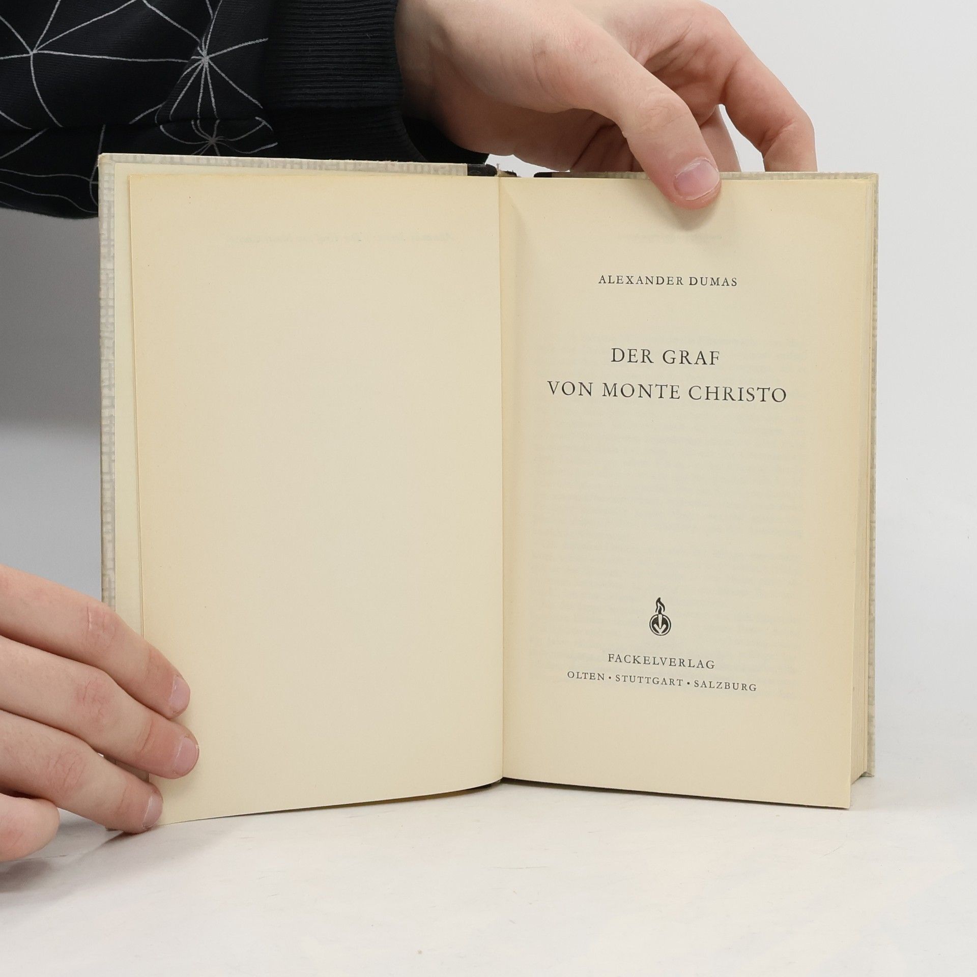Alexandre Dumas starší Der Graf von Monte Christo