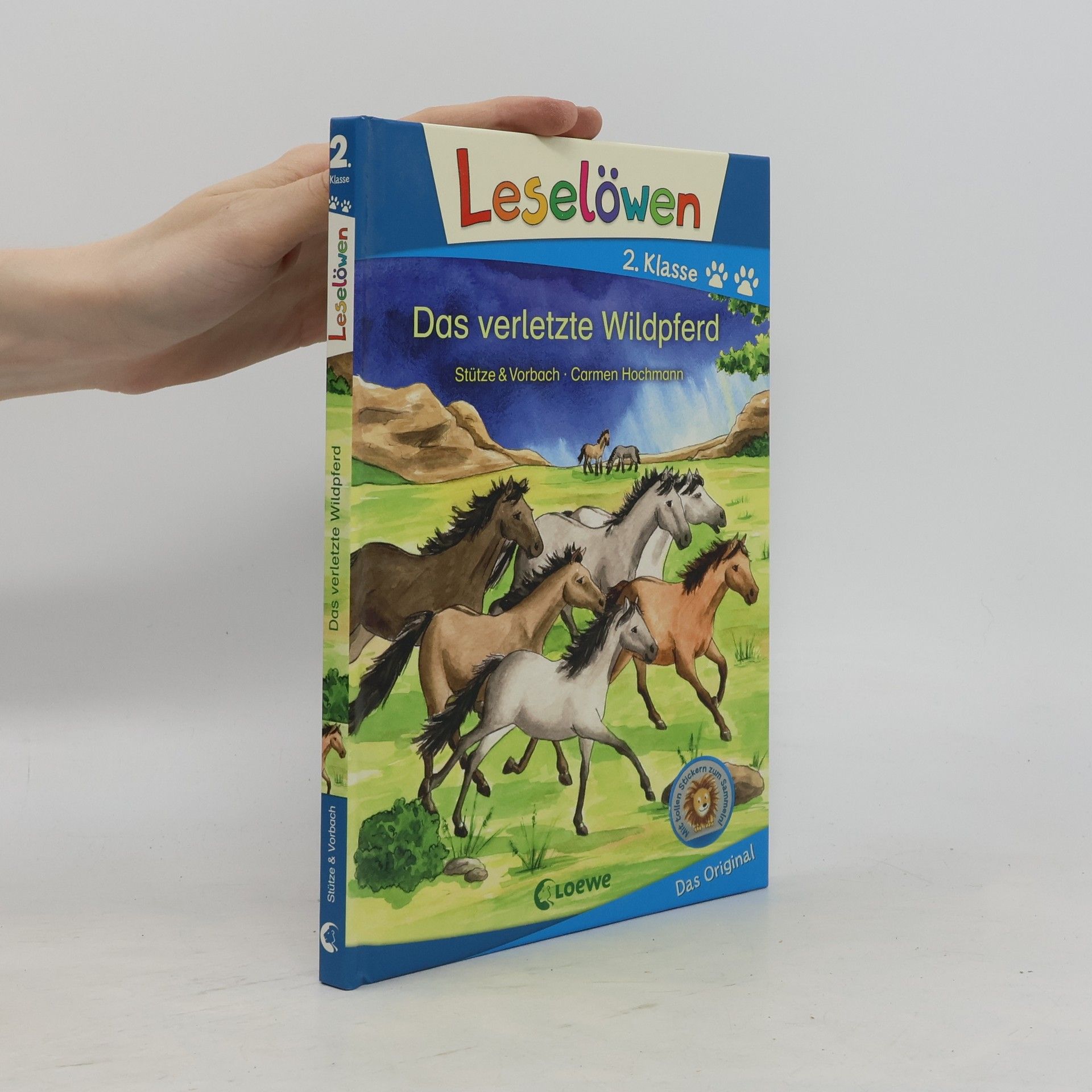Stütze & Vorbach Leselöwen 2. Klasse. Das verletzte Wildpferd