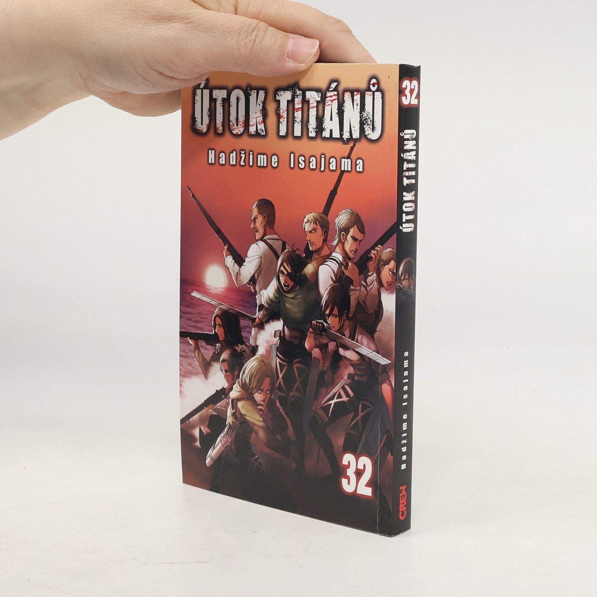 Hajime Isayama Útok titánů. 32