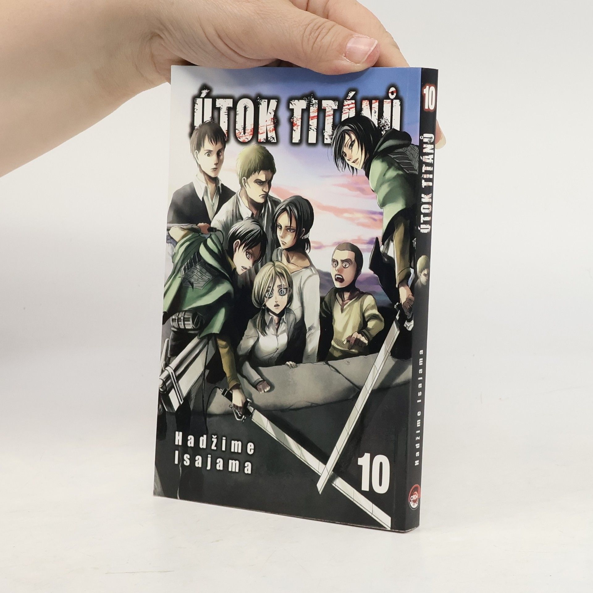 Hajime Isayama Útok titánů. 10