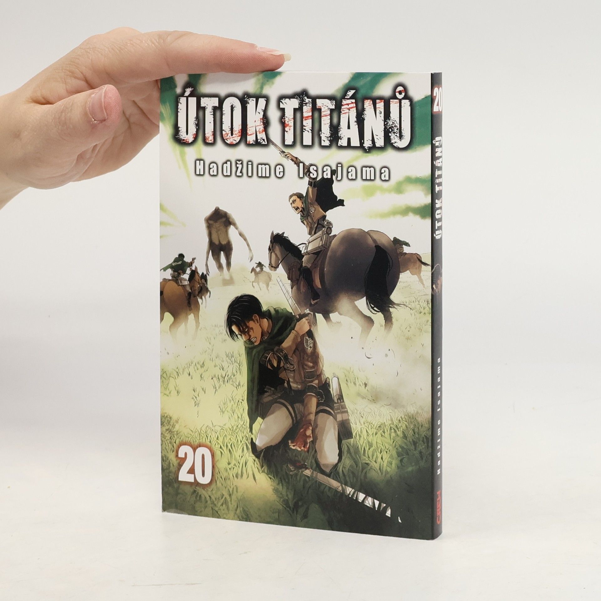 Hajime Isayama Útok titánů 20