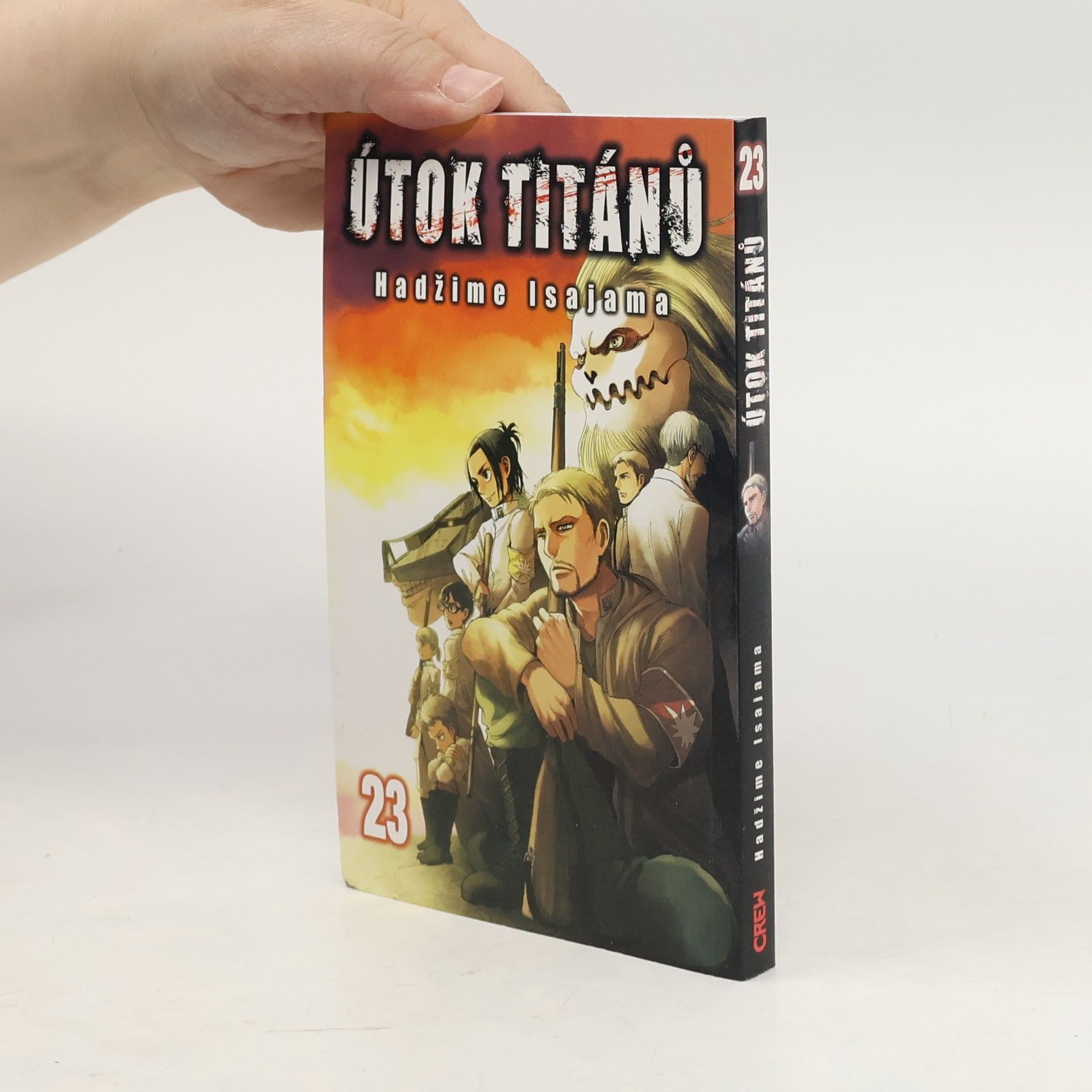 Hajime Isayama Útok titánů 23