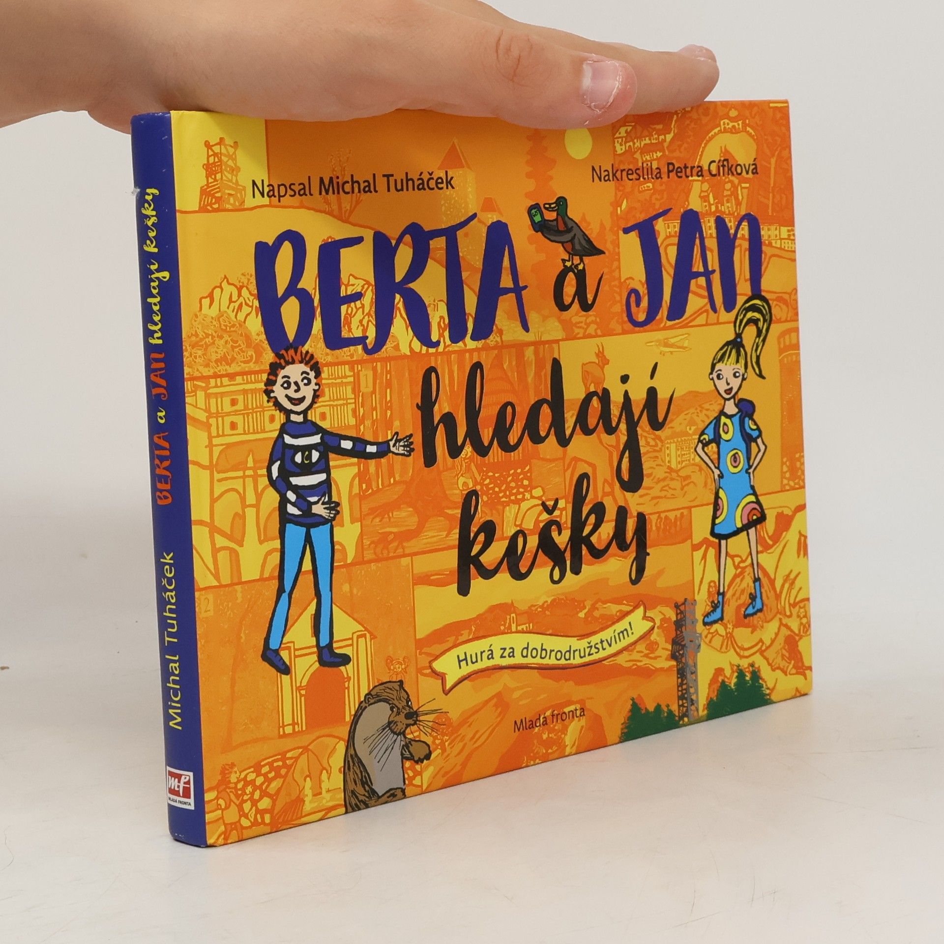 Berta a Jan hledají kešky