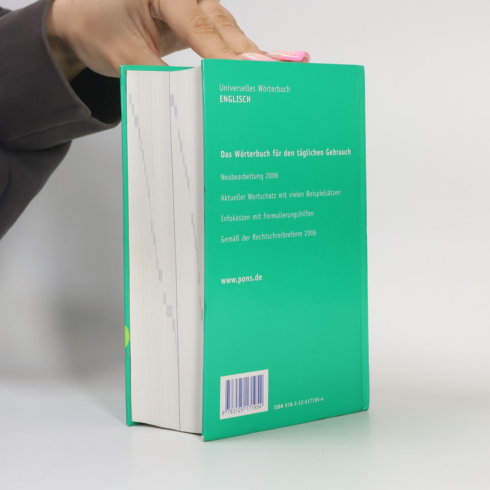 PONS Universelles Wörterbuch Englisch