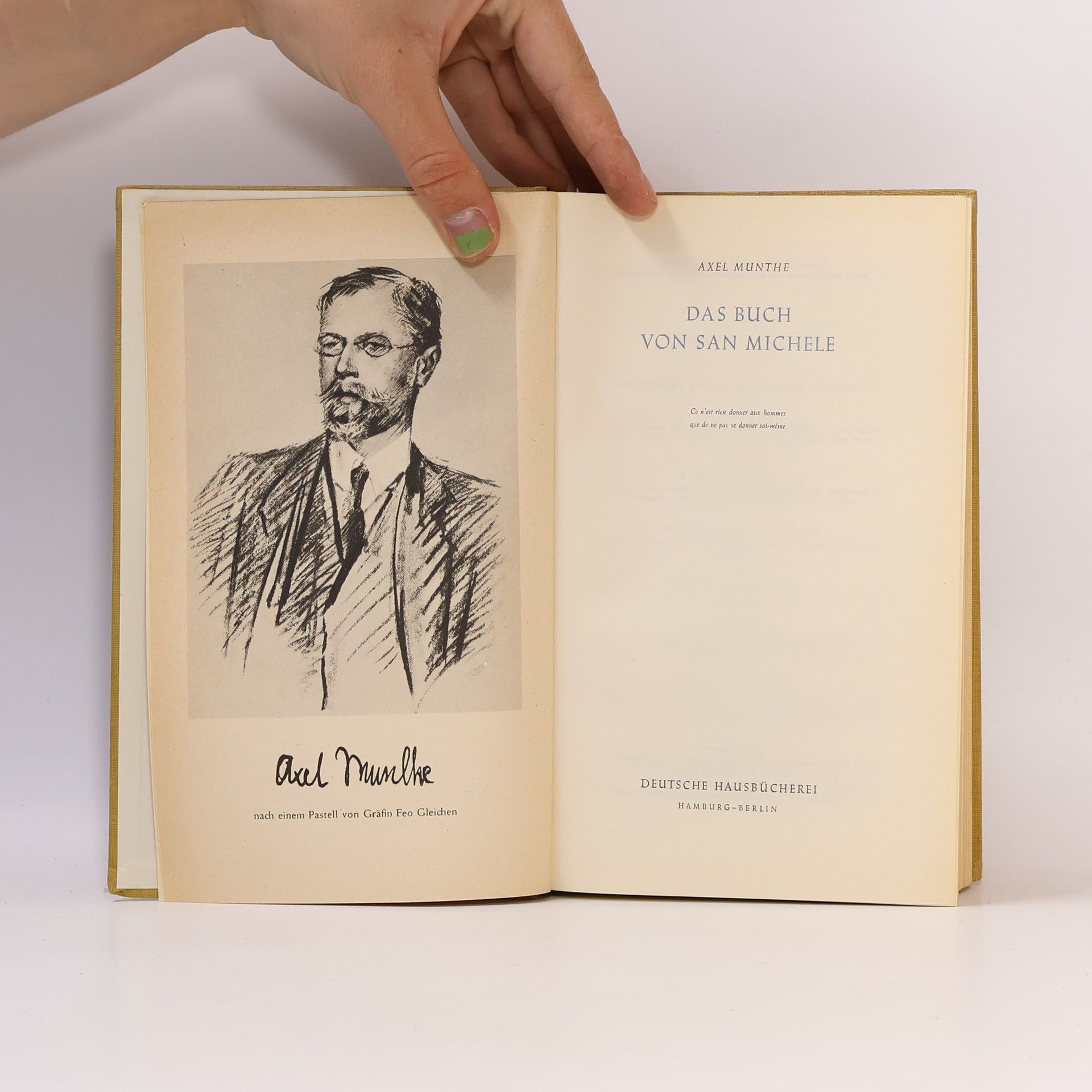 Axel Munthe Das Buch von San Michele