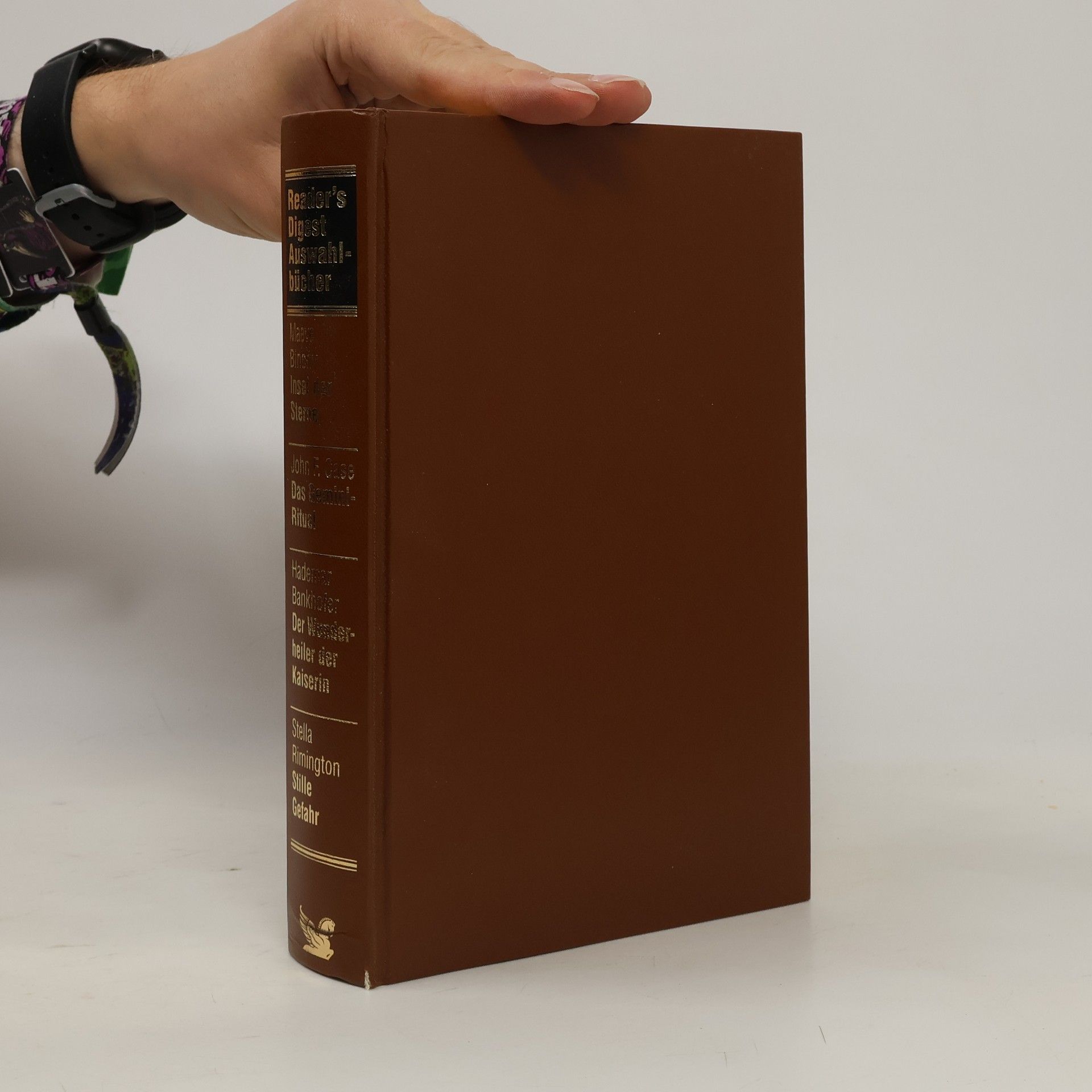 John F. Case Reader's Digest Auswahlbücher: Insel der Sterne. Das Gemini-Ritual. Der Wunderheiler der Kaiserin. Stille Gefahr.